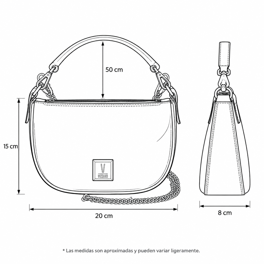 Cartera Negra Vizzano