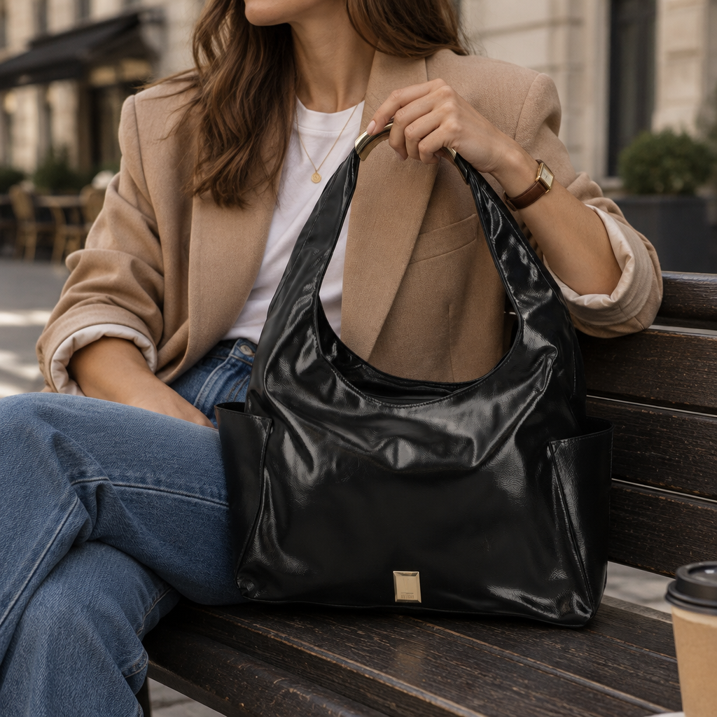 Cartera Negra Vizzano