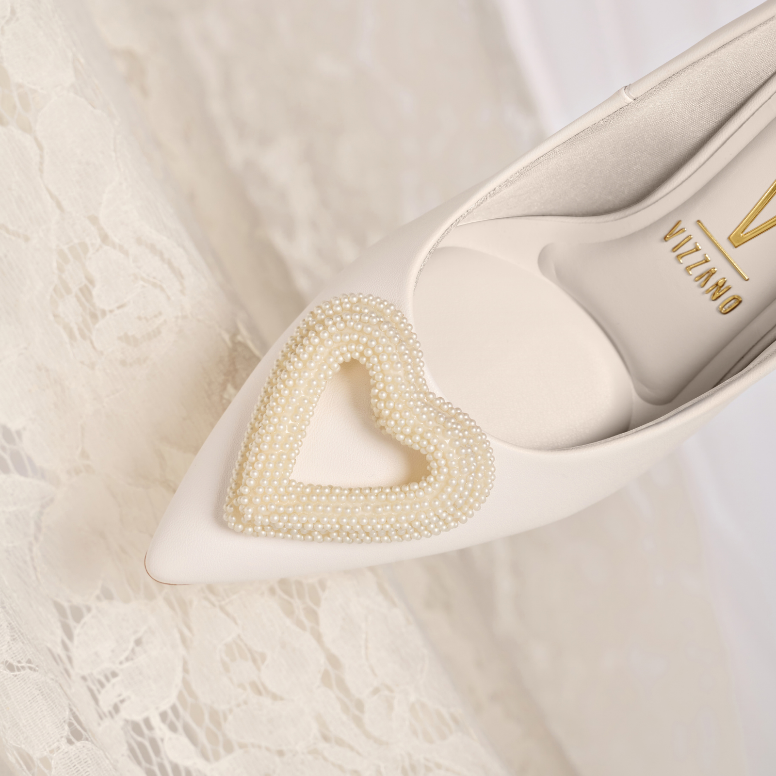 Stiletto de Novia Blanco Vizzano
