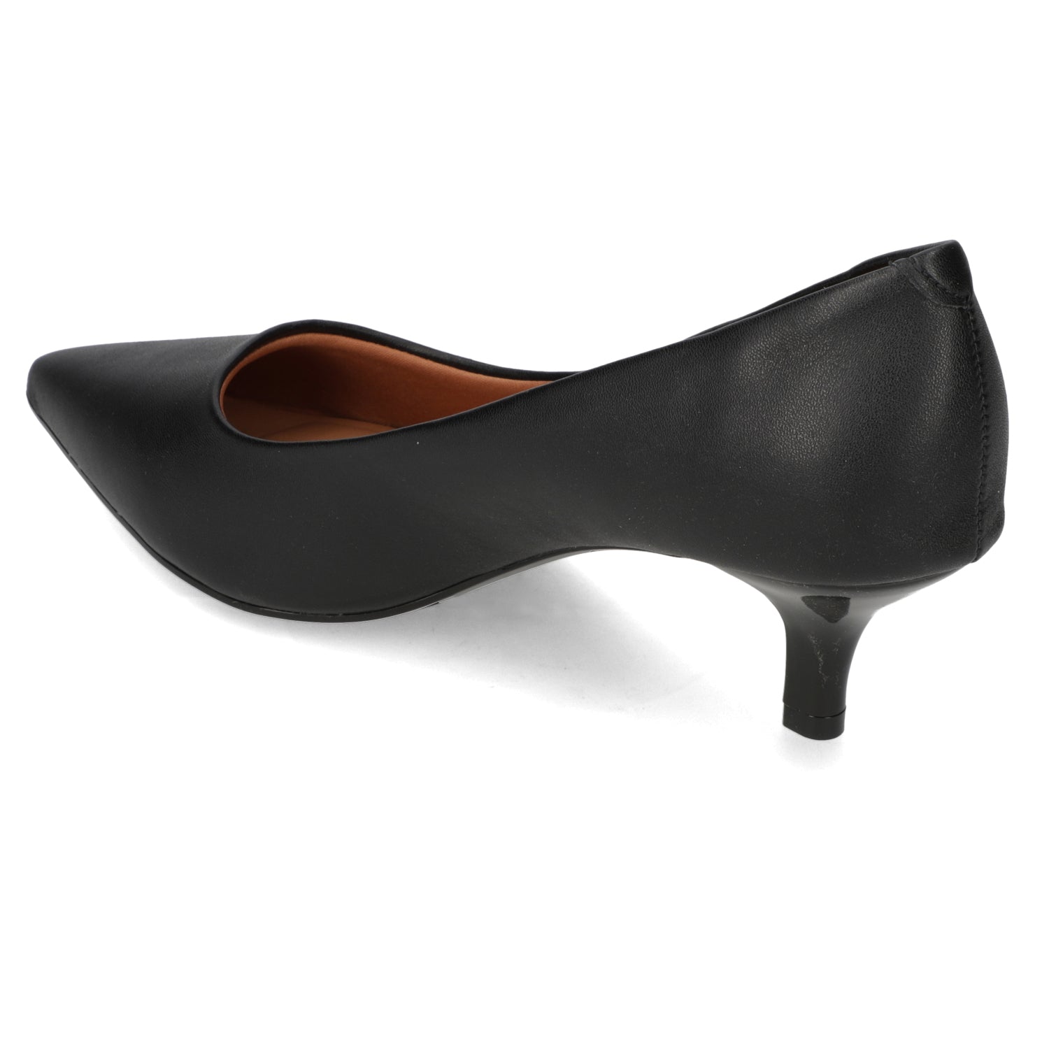 Stiletto Vizzano Eco Cuero Negro 35 / Negro