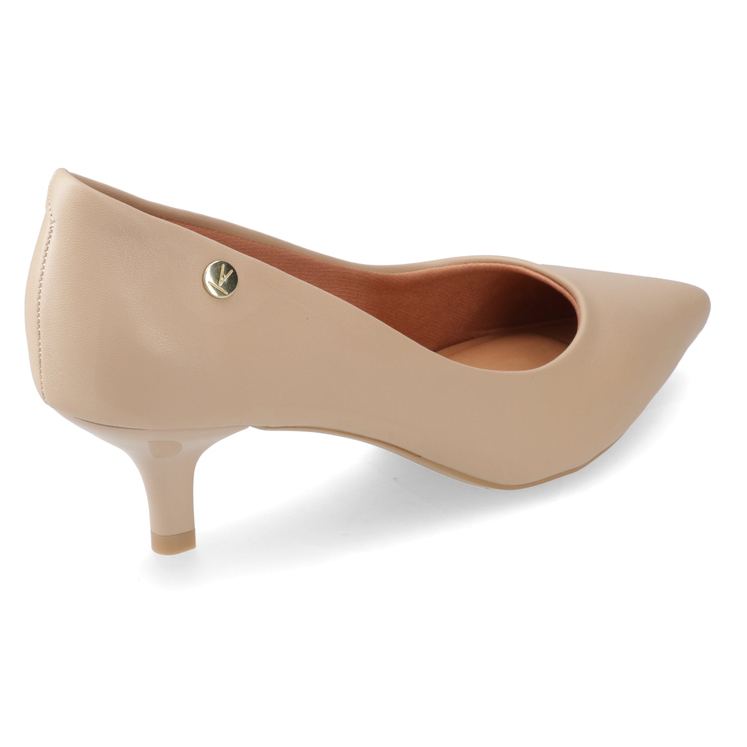 Stiletto Taco Aguja Eco Cuero Beige 34 / Beige