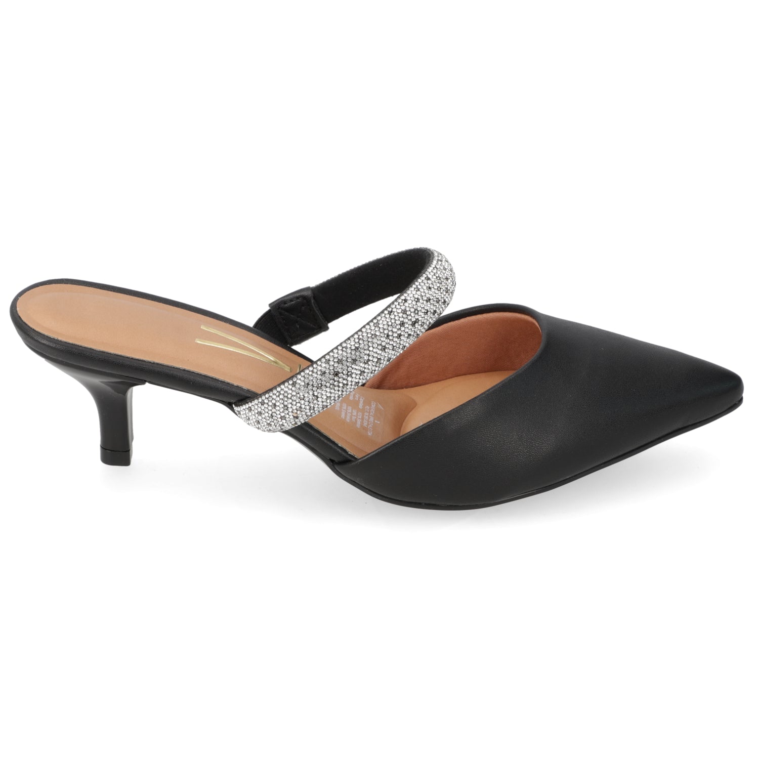 Stiletto Taco Aguja Negro Vizzano