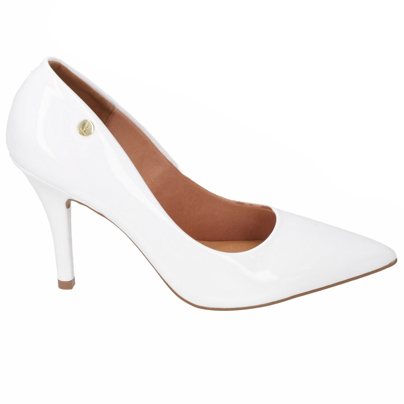 Stiletto Taco Aguja Alto Blanco Vizzano