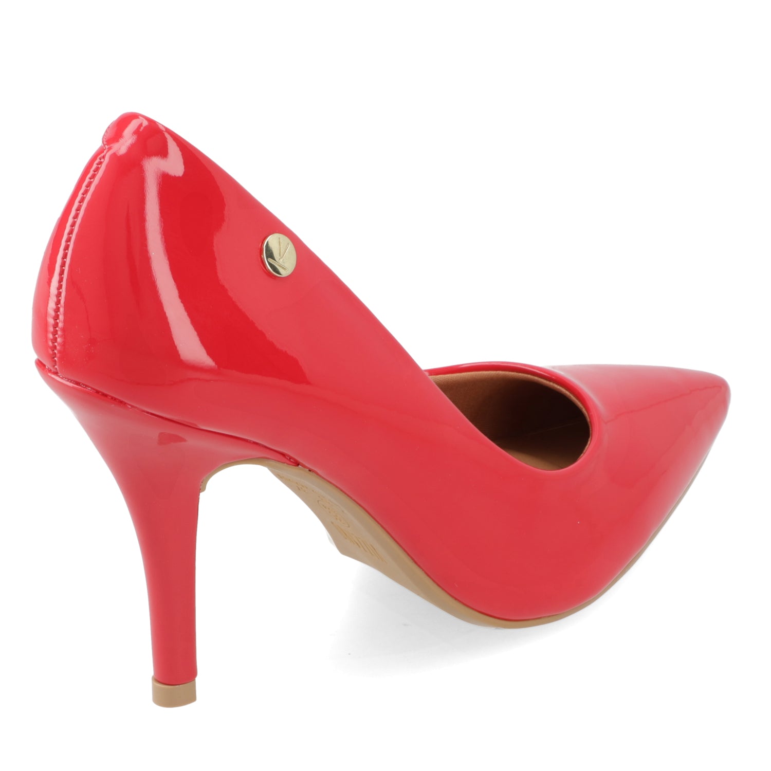 Stiletto Taco Aguja Efecto Charol 35 / Rojo
