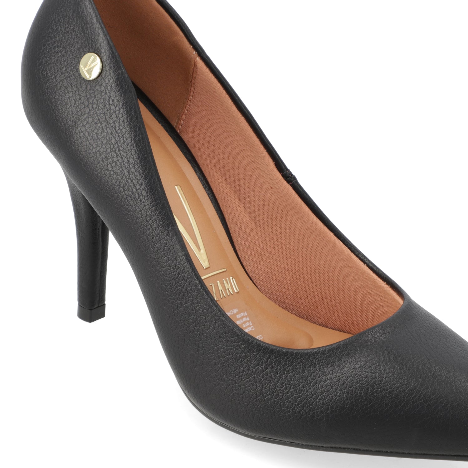 Stiletto Taco Aguja Negro