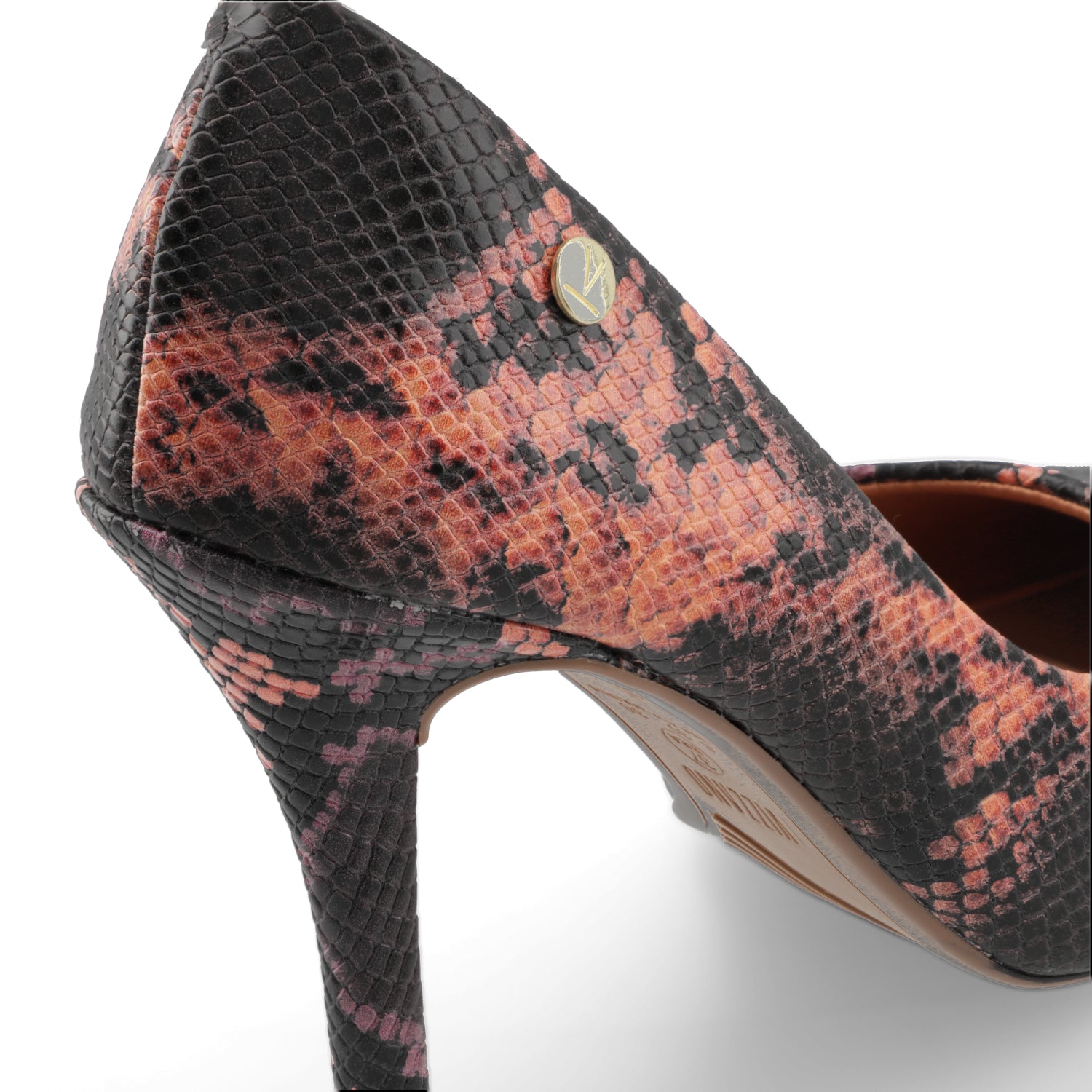 Stiletto Taco Aguja EcoCuero Snake 1184-1101-25931