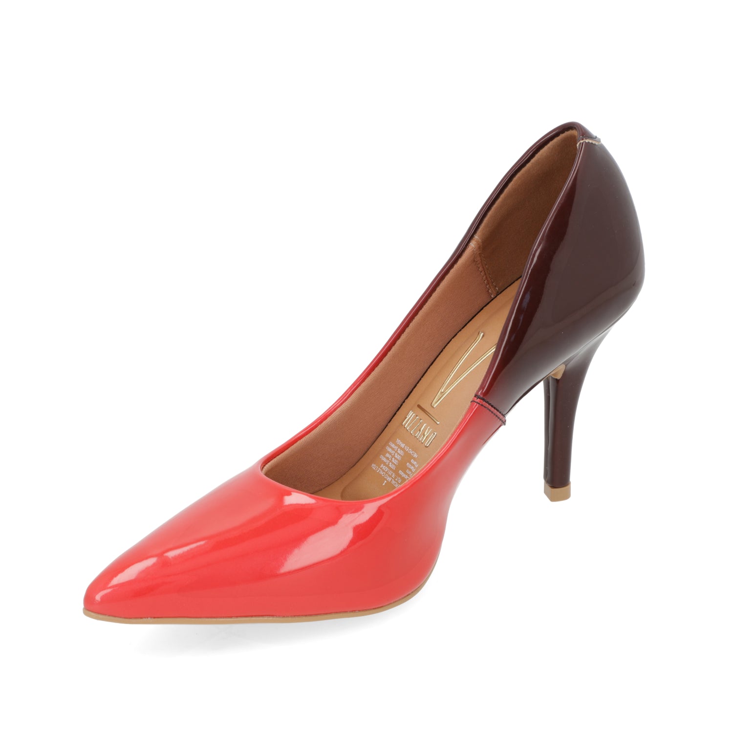 Stiletto Taco Aguja Eco Cuero Degradé 1184-1101-27842-97240