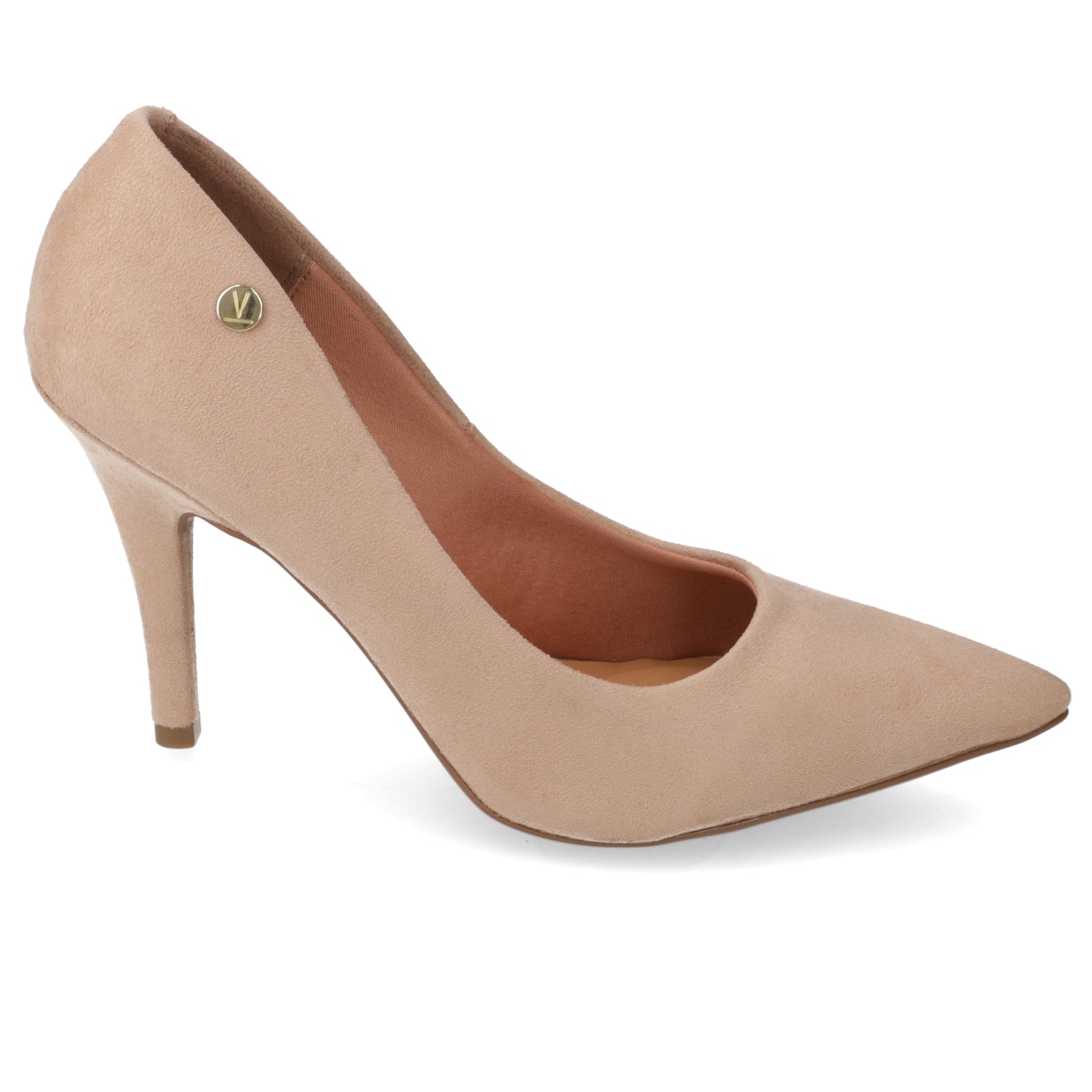 Stiletto Taco Aguja Beige