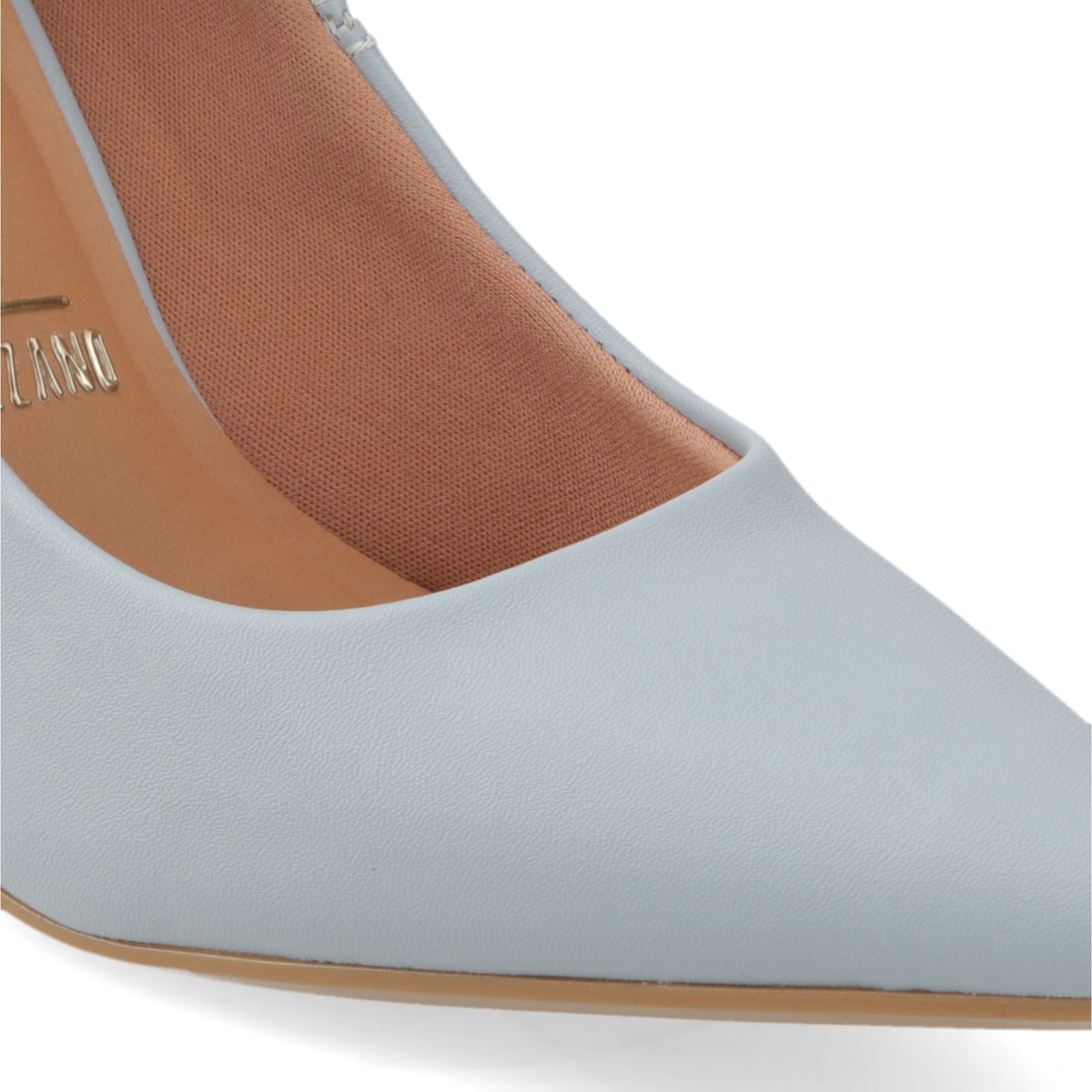 Stiletto Mujer Taco Aguja Celeste 35 / Celeste
