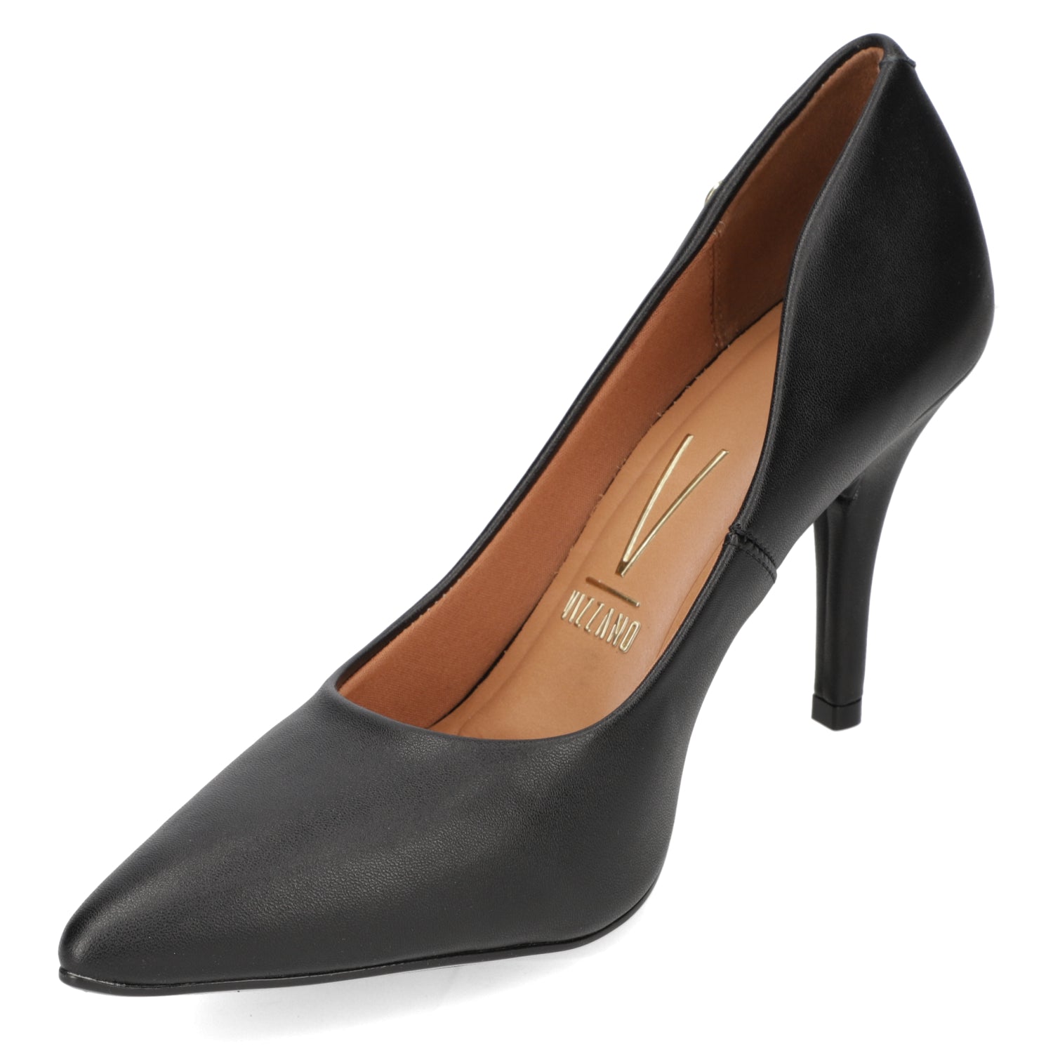 Stiletto Taco Aguja EcoCuero 35 / Negro