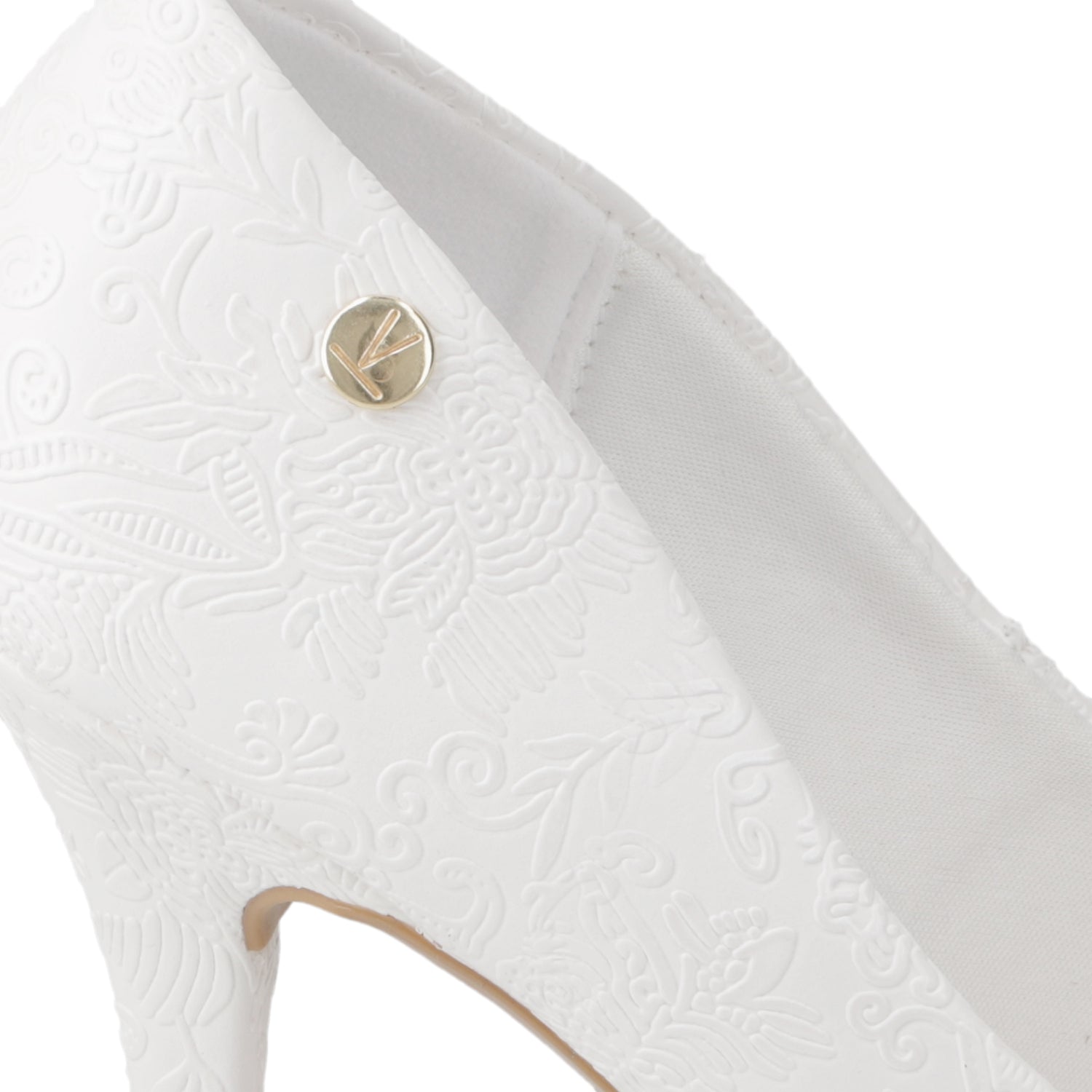 Stiletto de Novia Taco Aguja Blanco Vizzano 35 / Blanco