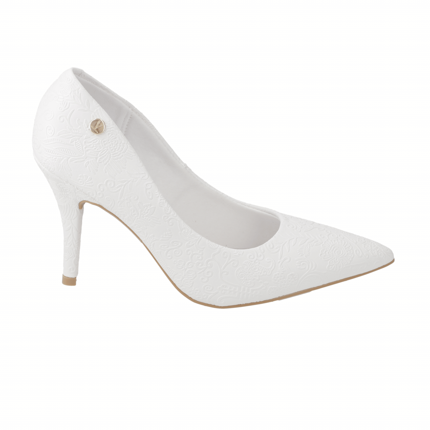 Stiletto de Novia Taco Aguja Blanco Vizzano 35 / Blanco