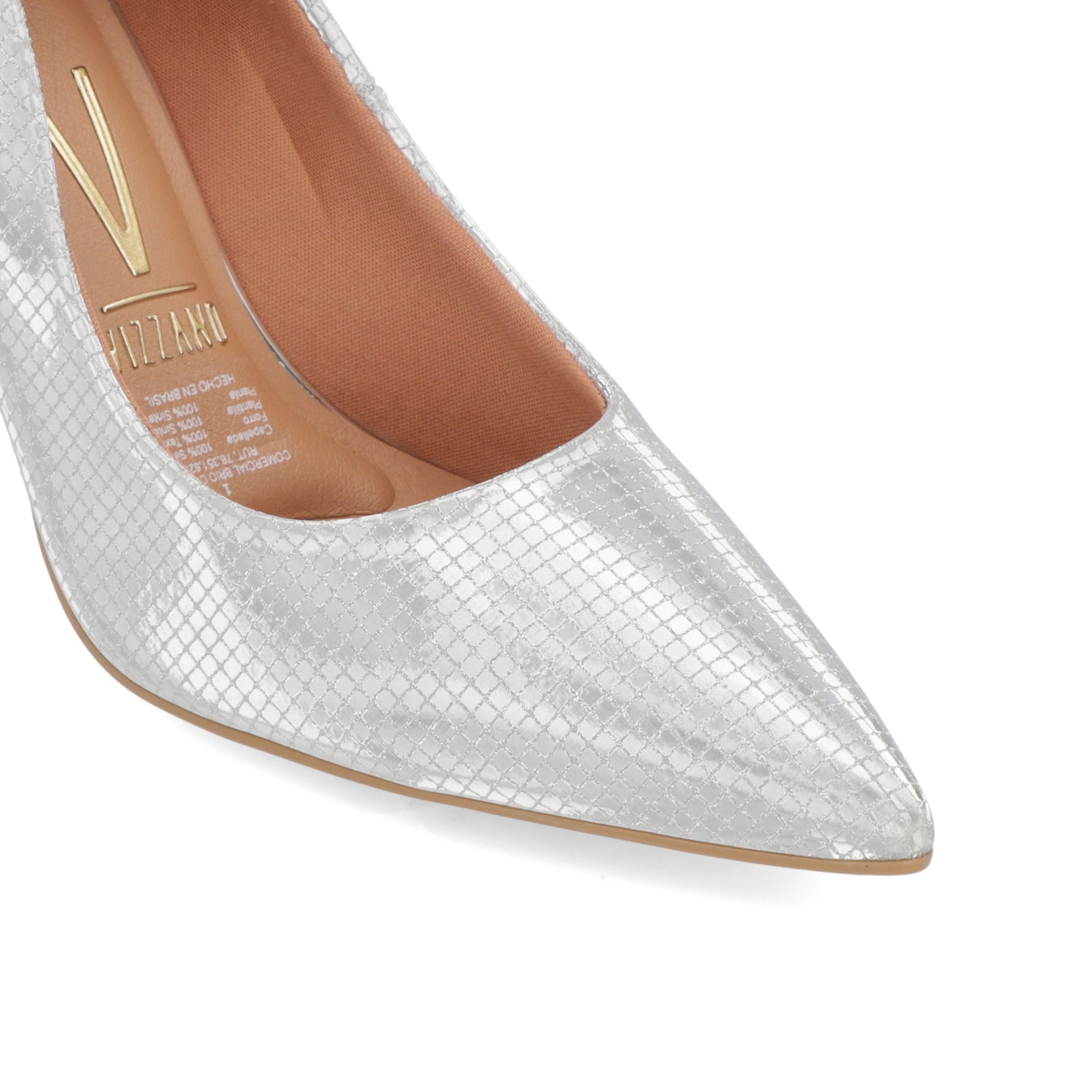 Stiletto Taco Aguja 10 cm Metalizado 1184-1501-27671