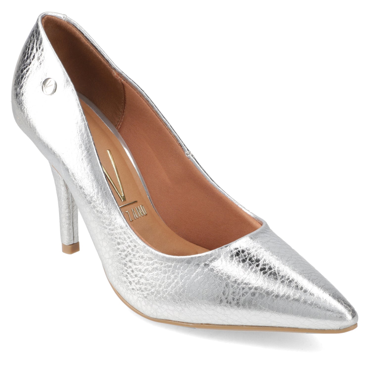 Stiletto 10 cm Plateado Vizzano 34 / Plateado