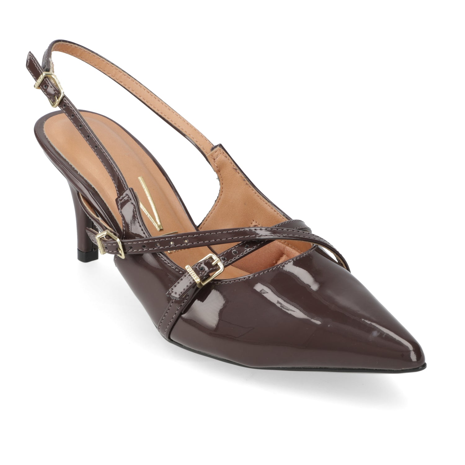 Stiletto 7 cm Chocolate Vizzano 35 / Chocolate