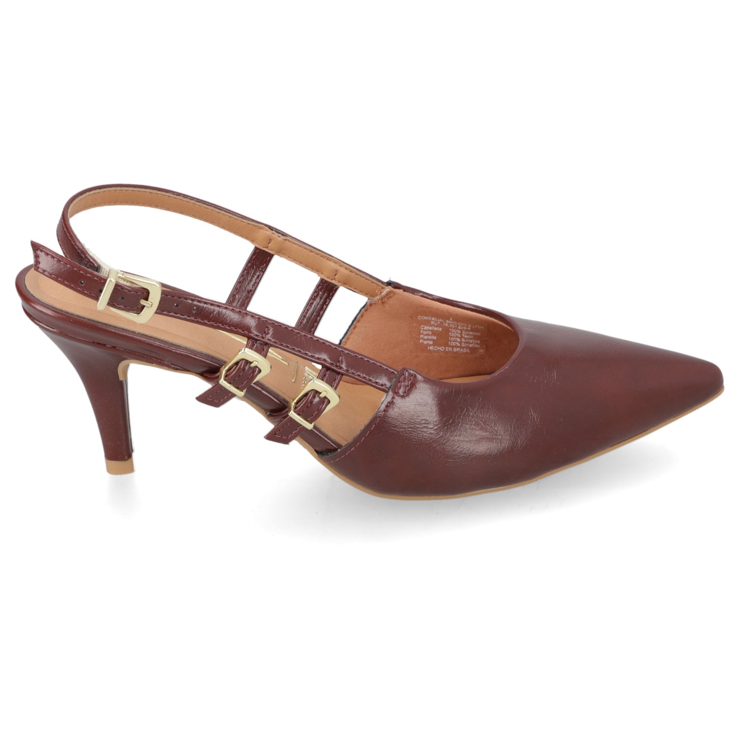 Stiletto Rojo Vizzano 35 / Rojo