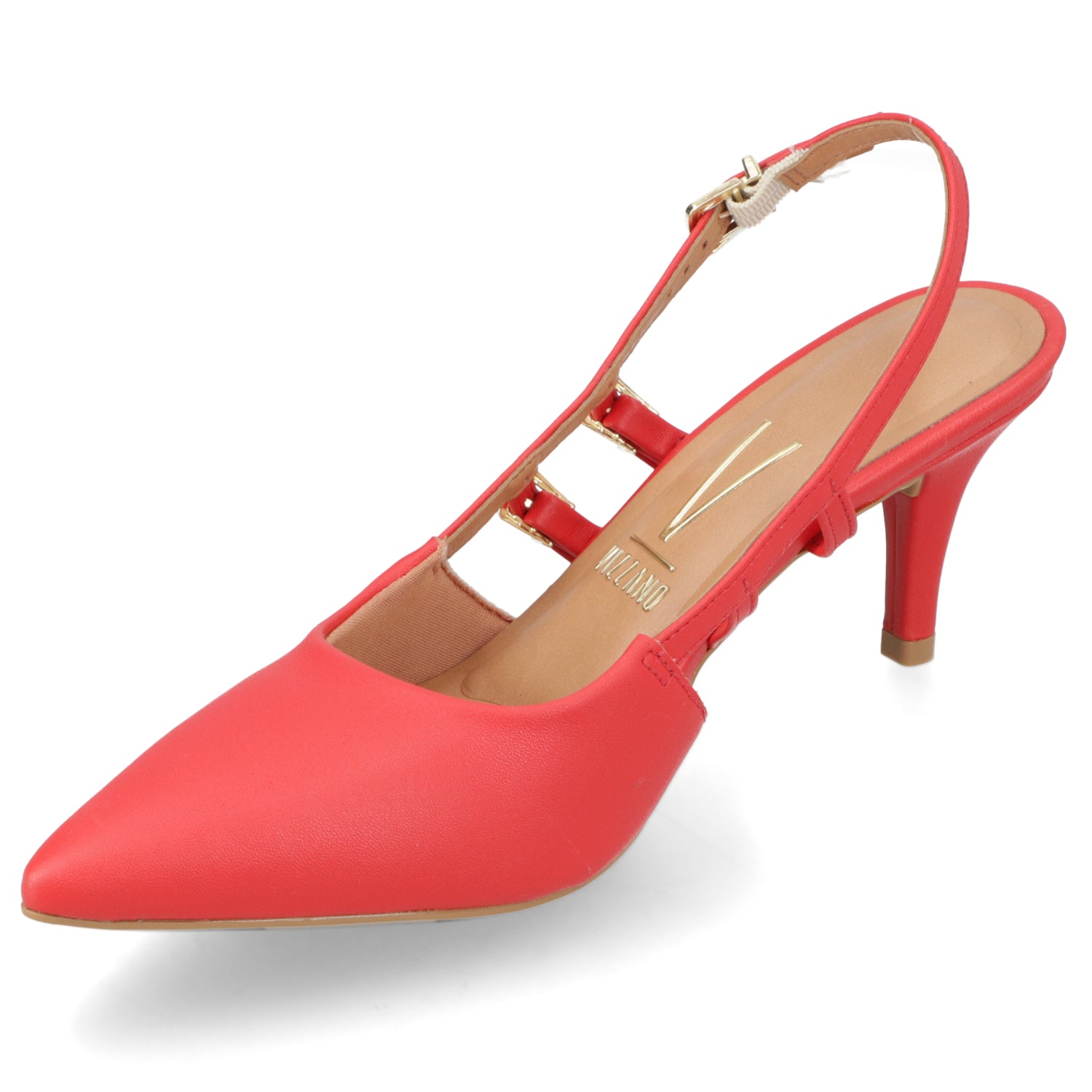 Stiletto Rojo Vizzano 35 / Rojo
