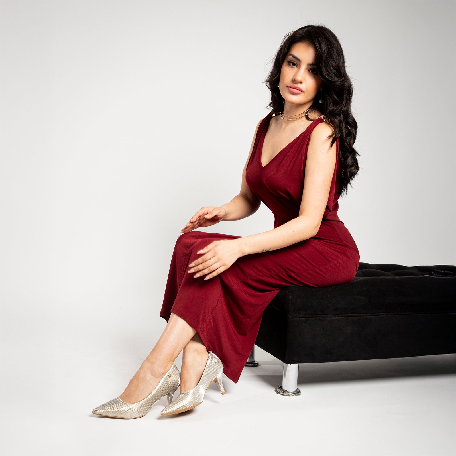 Stiletto Taco Aguja Metalizado 1185-1302-27671