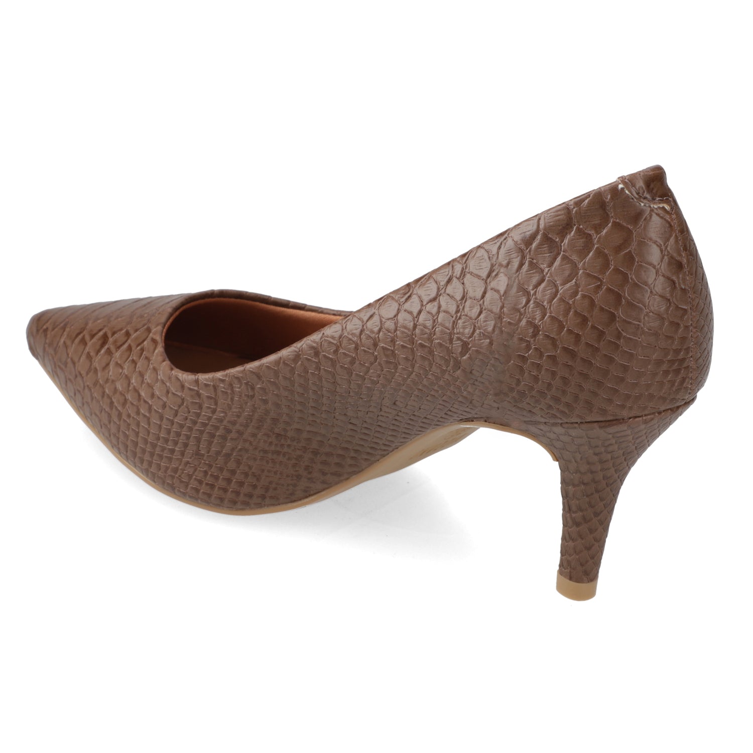 Stiletto 7 cm Croco Café Vizzano 35 / Café