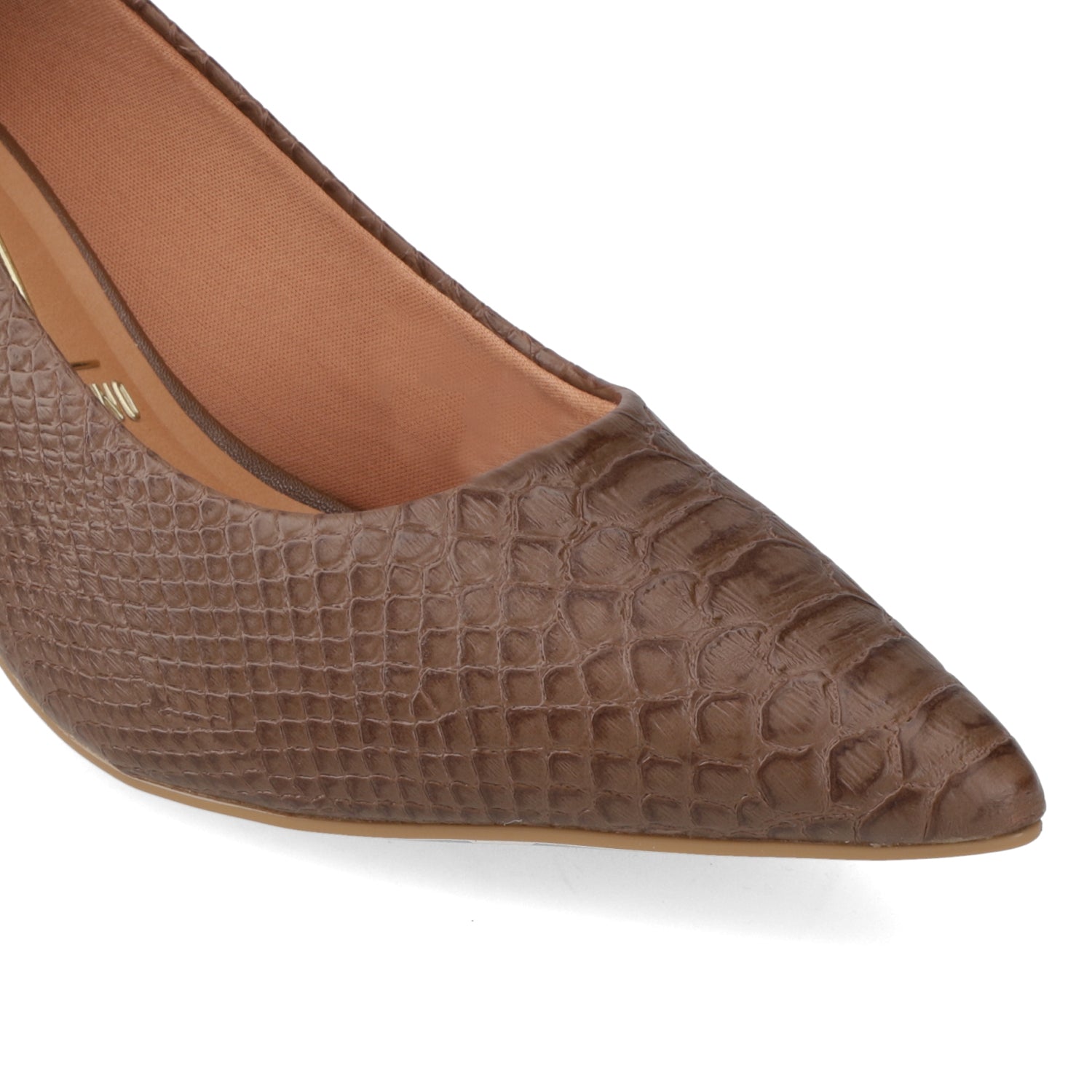 Stiletto 7 cm Croco Café Vizzano 35 / Café