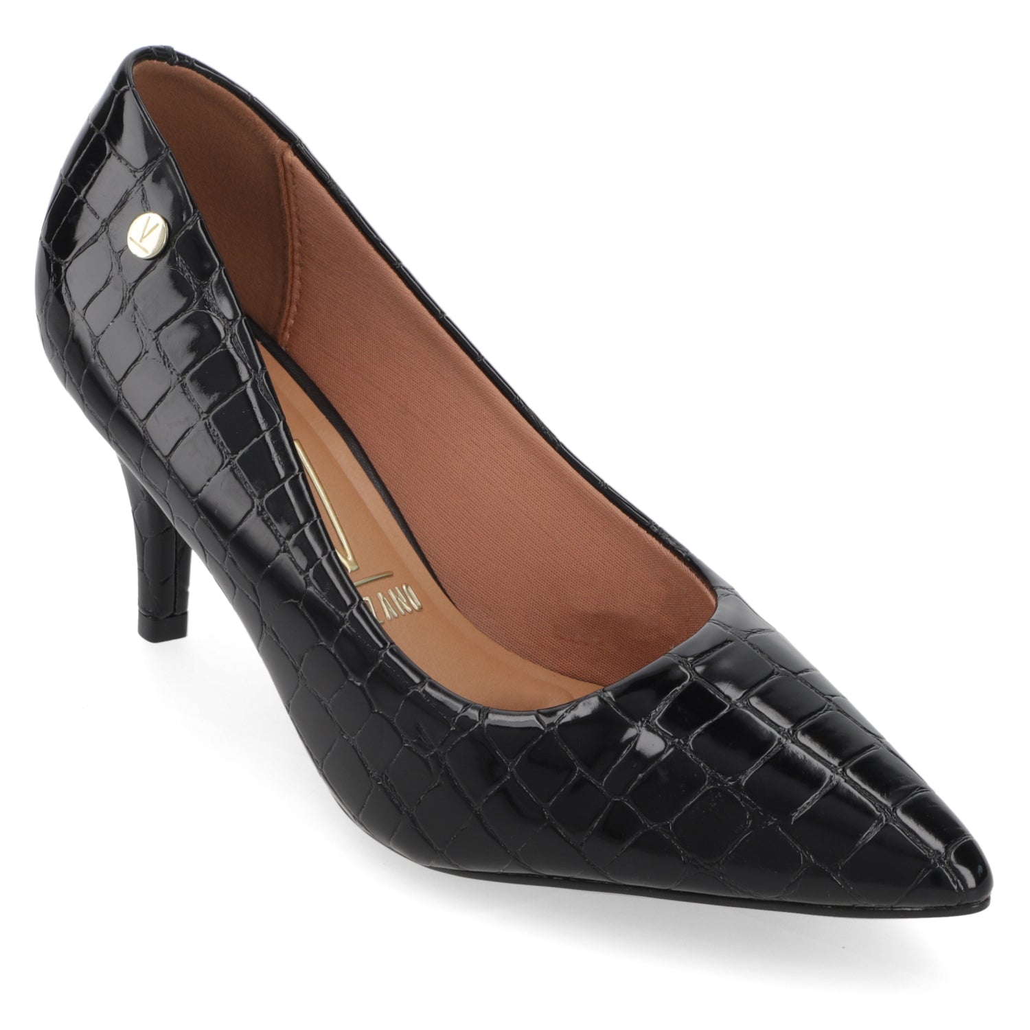 Stiletto Vizzano Croco Negro
