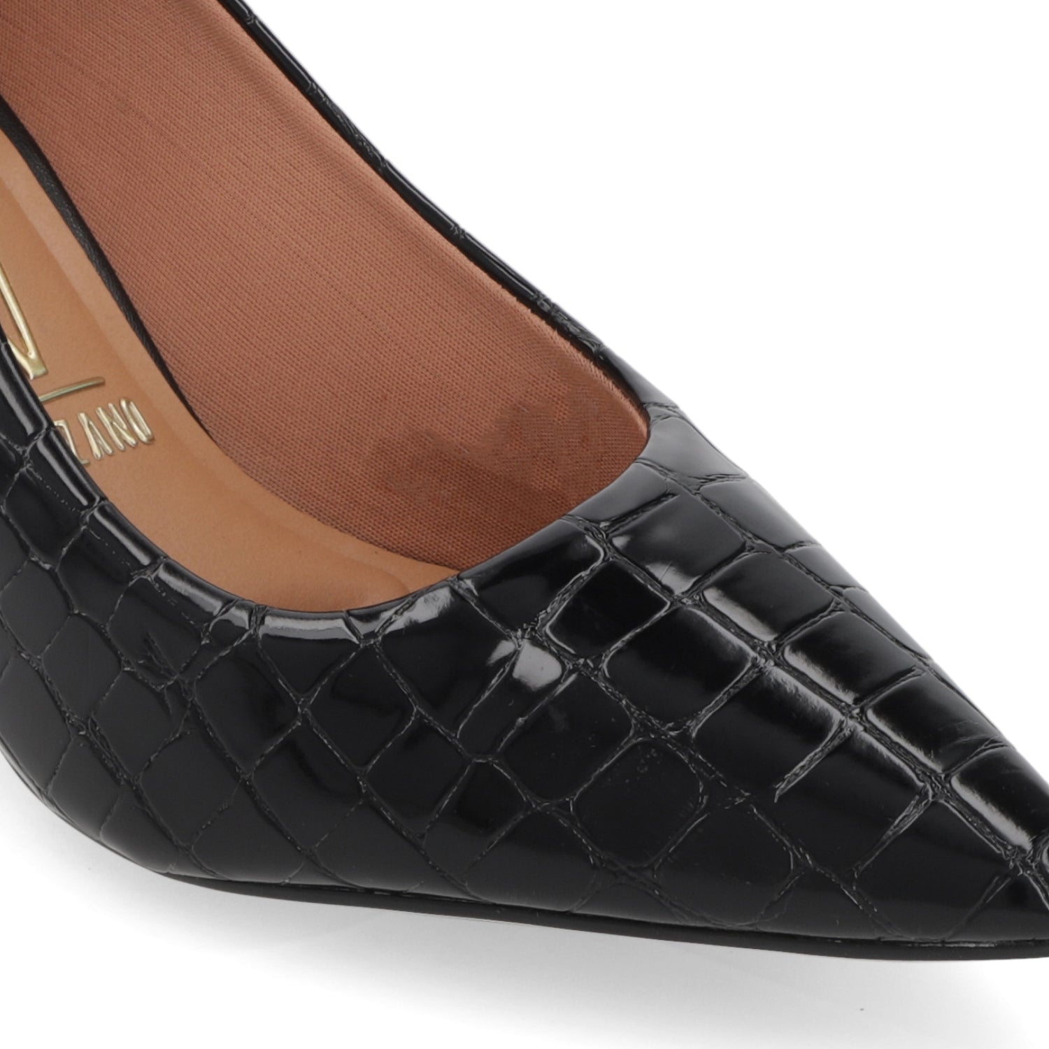 Stiletto Vizzano Croco Negro