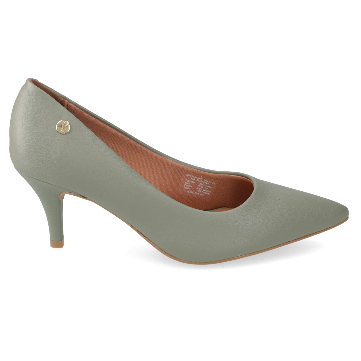 Stiletto 7 cm Verde Vizzano 35 / Verde