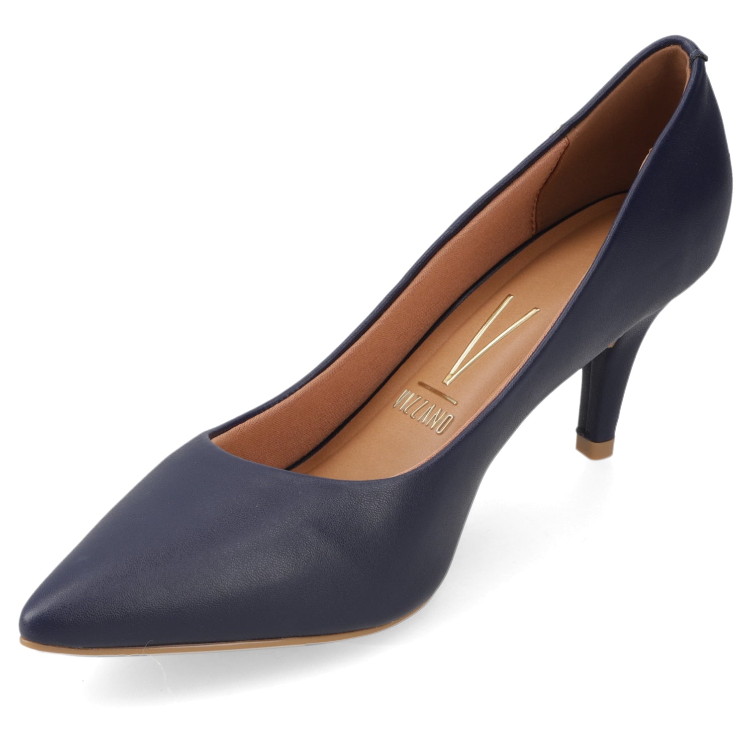 Stiletto Taco Aguja Azul 34 / Azul Marino