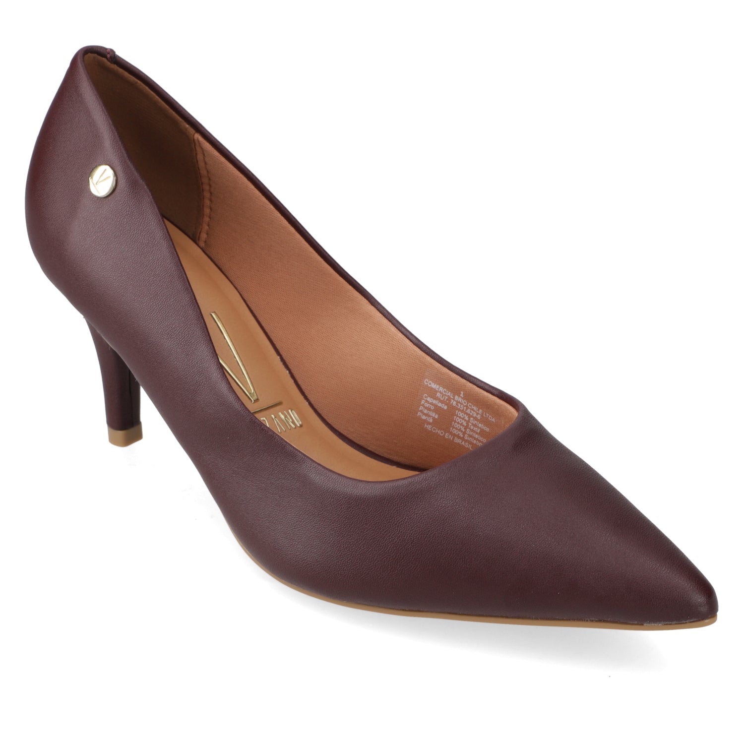 Stiletto Taco aguja Vizzano Burdeo 7 cm 34 / Burdeo