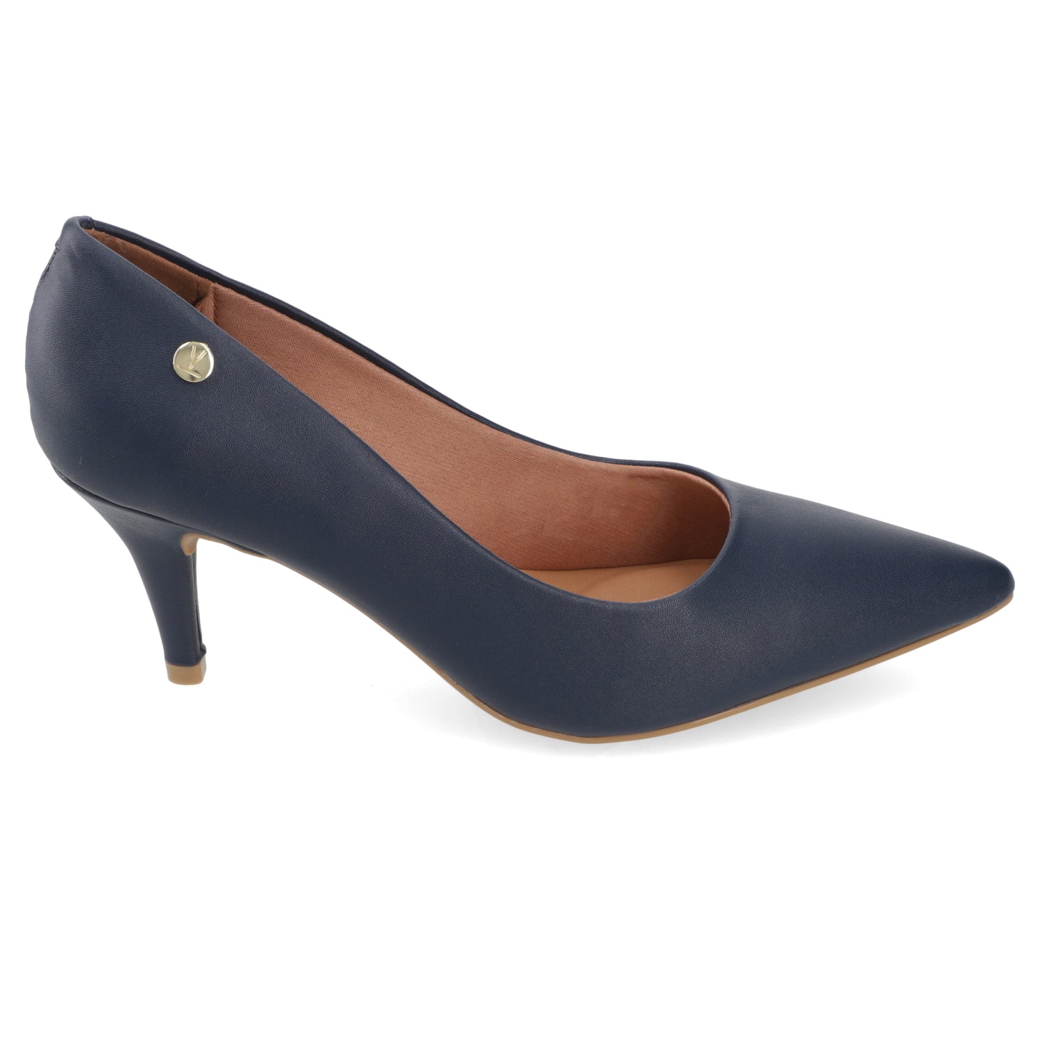 Stiletto Taco Aguja Azul Marino Vizzano