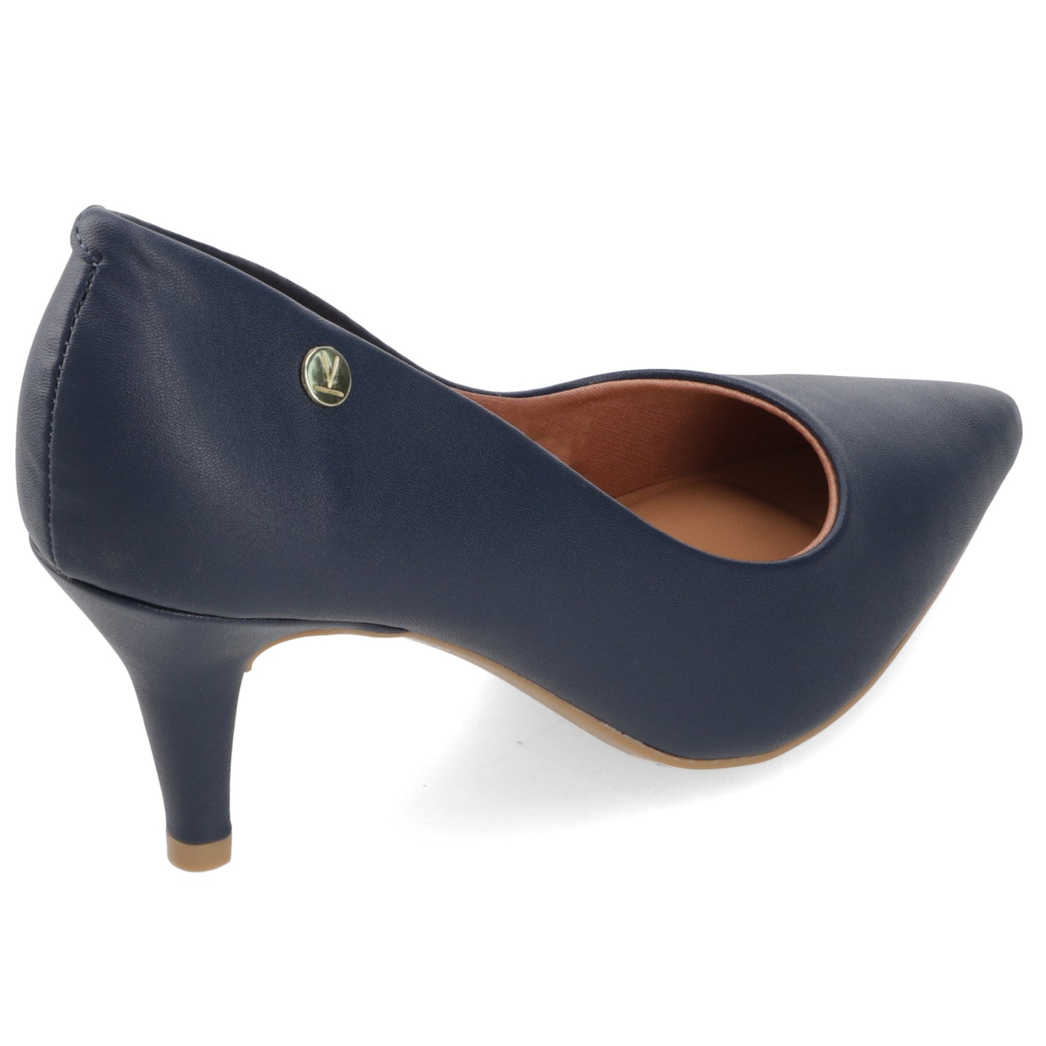 Stiletto Taco Aguja Azul Marino Vizzano