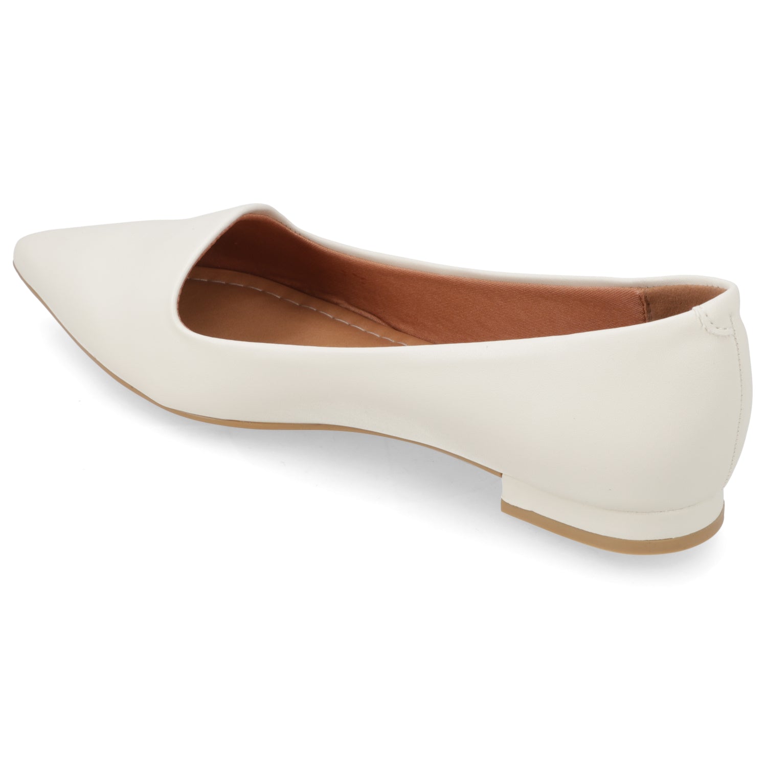 Ballerina Eco Cuero Blanco 35