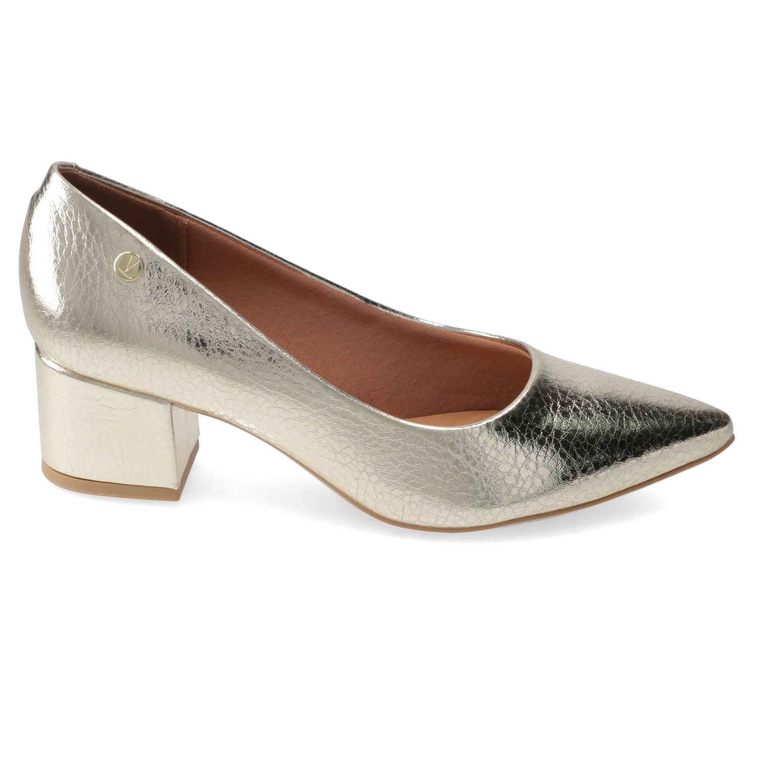 Taco Ancho 5 cm Dorado Vizzano 35 / Dorado