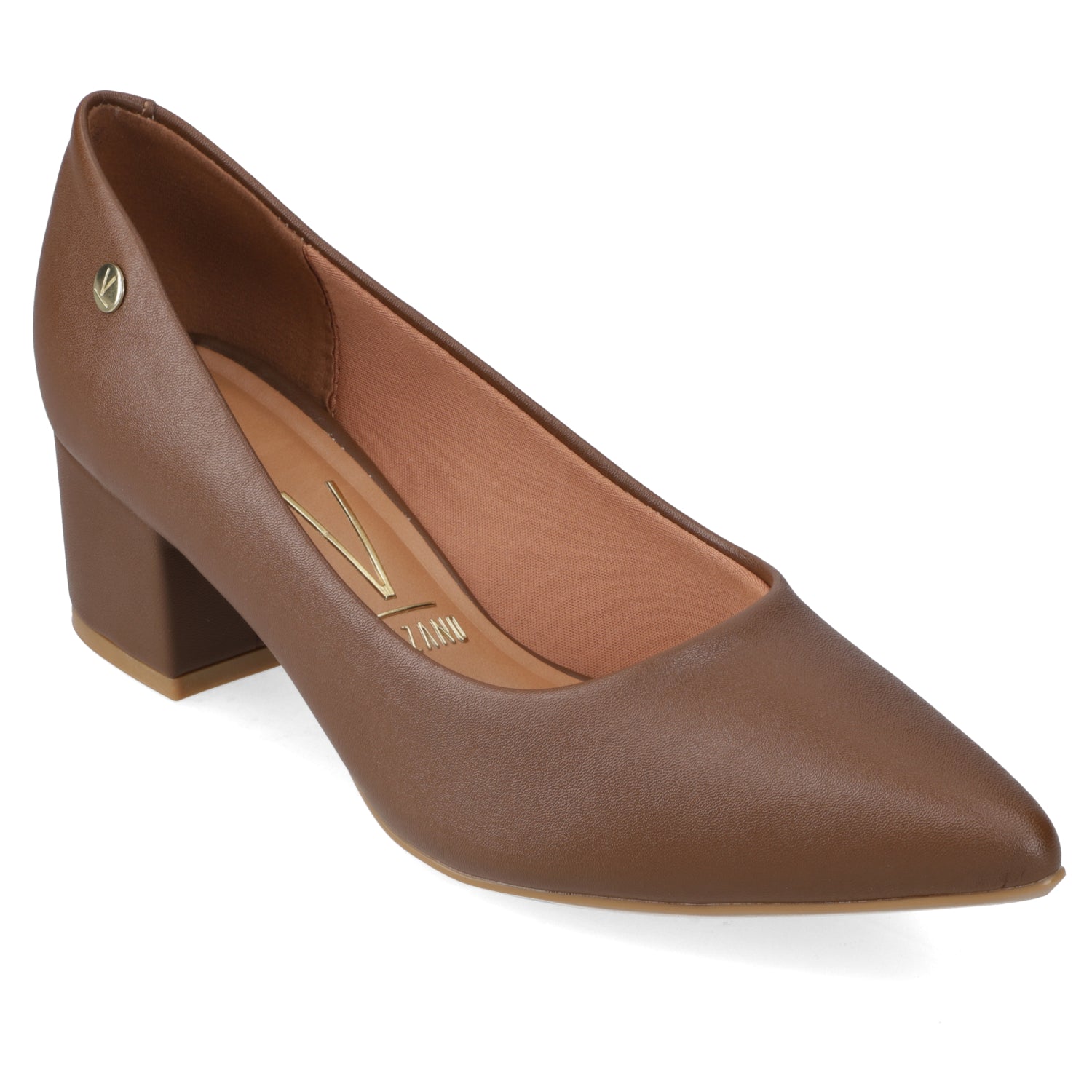 Taco Ancho 5 cm Café Vizzano 35 / Café