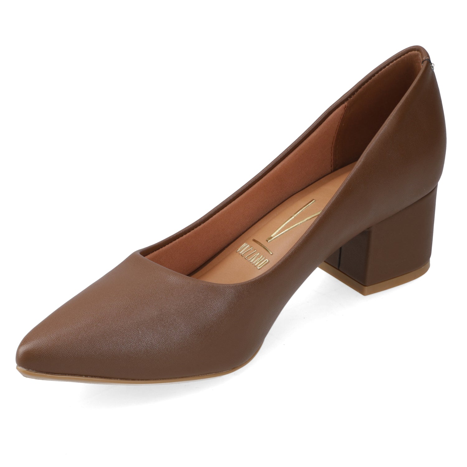 Taco Ancho 5 cm Café Vizzano 35 / Café