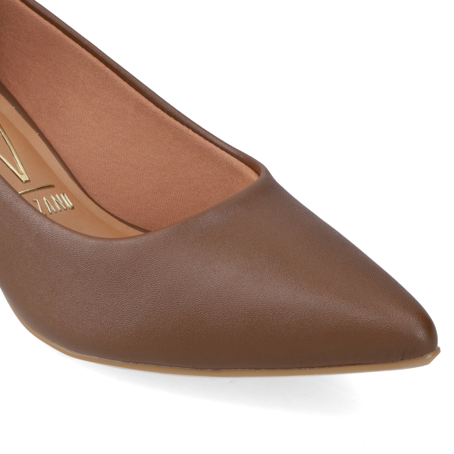 Taco Ancho 5 cm Café Vizzano 35 / Café