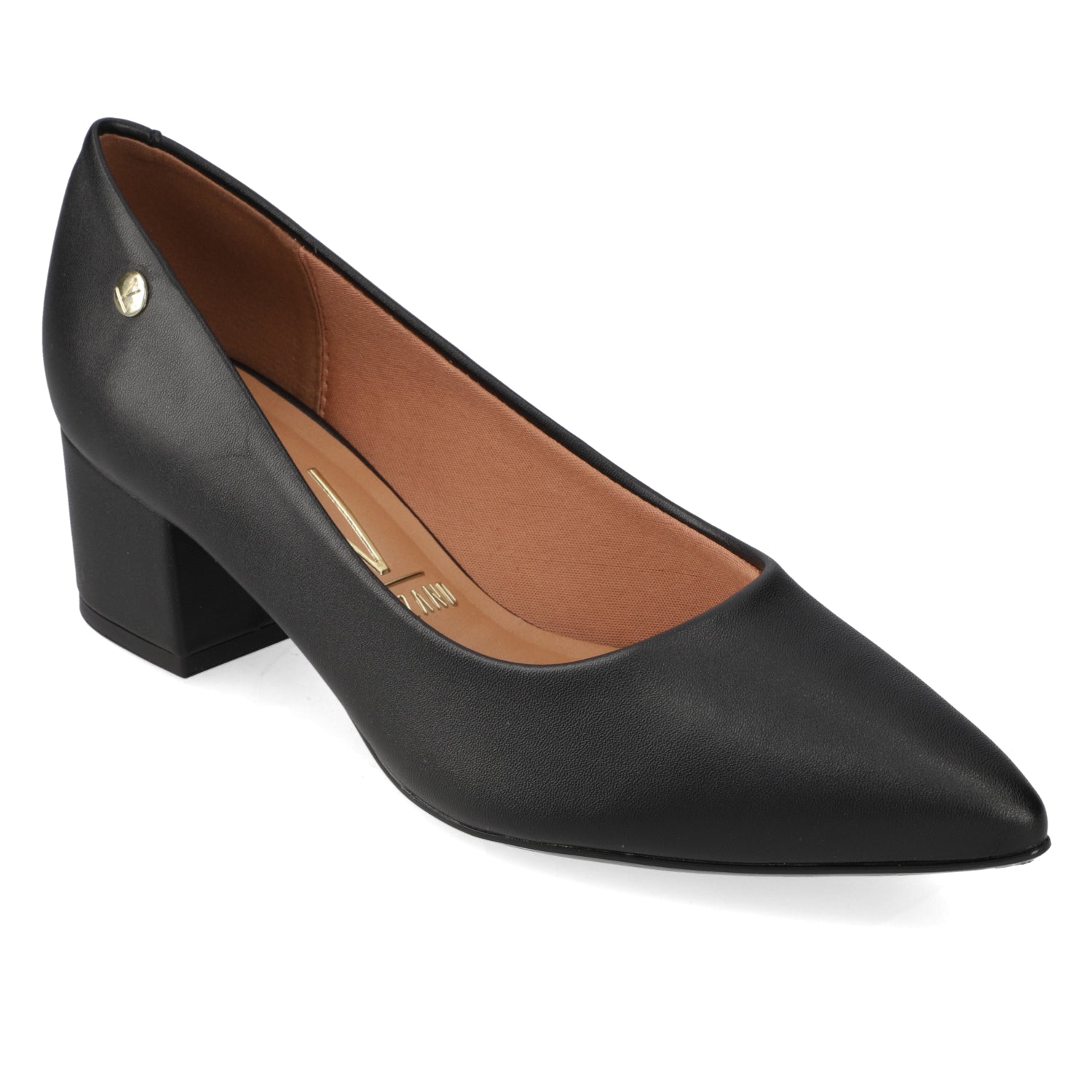 Taco Cuadrado Eco Cuero Negro 34 / Negro