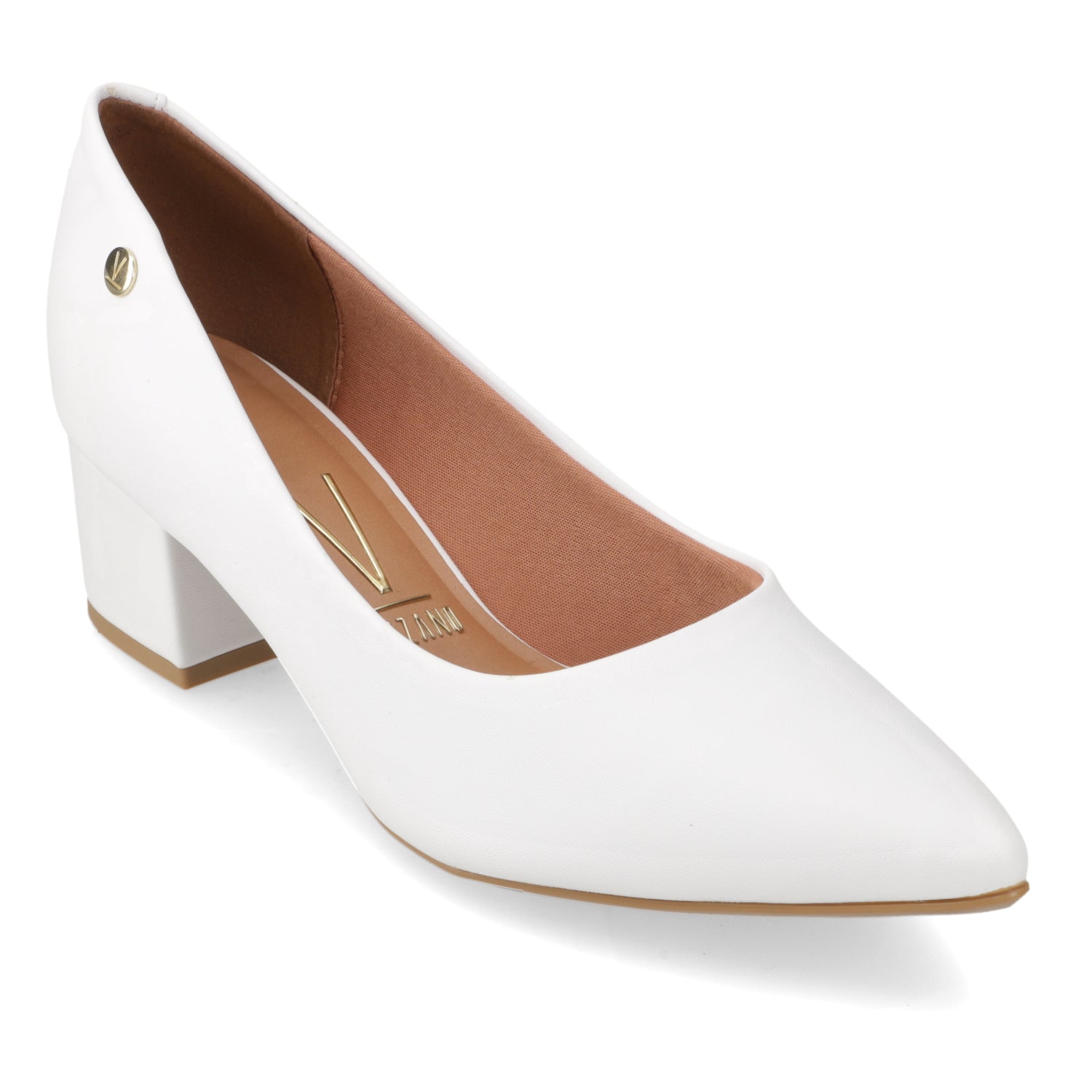 Taco Ancho 5 cm Blanco Vizzano 35 / Blanco