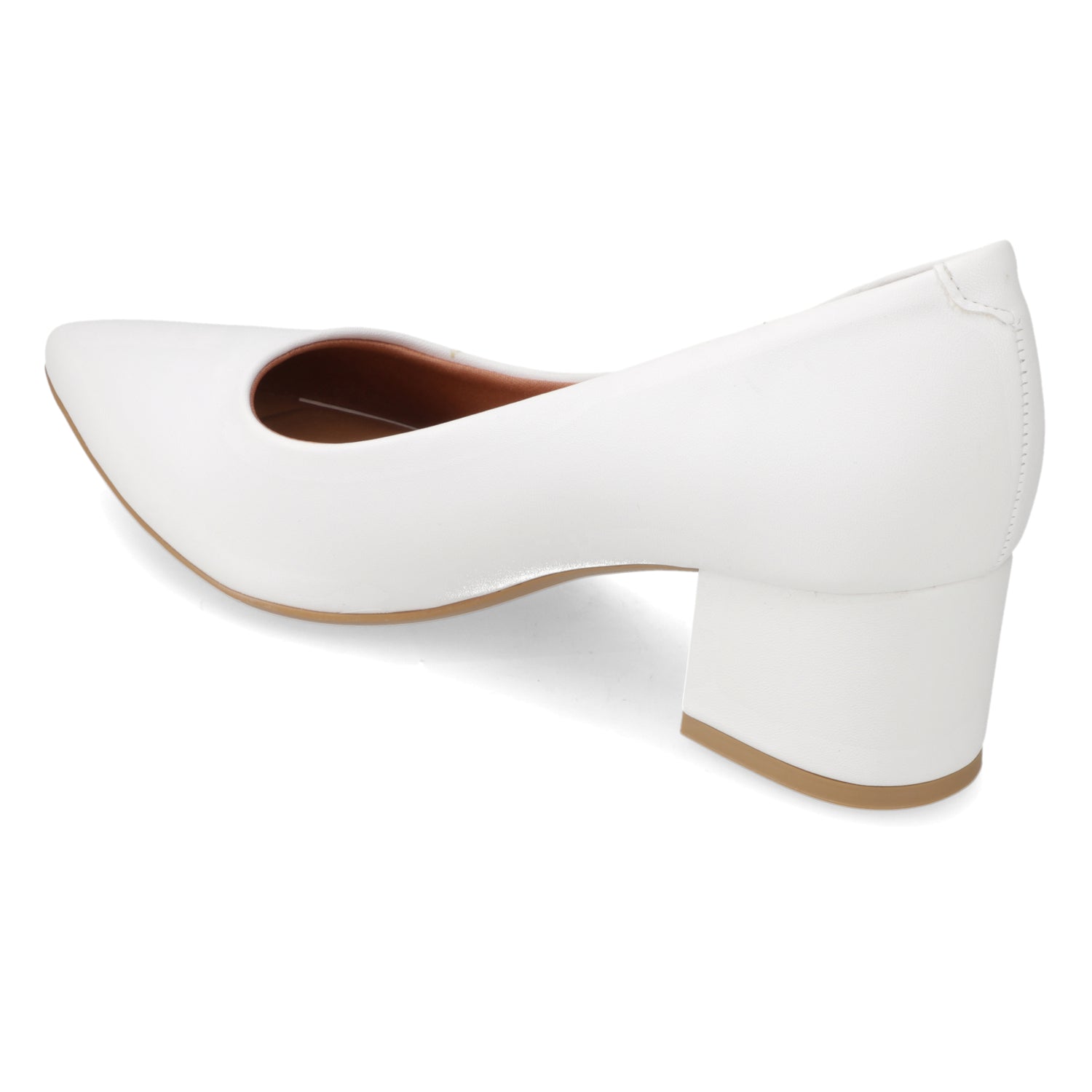 Taco Ancho 5 cm Blanco Vizzano 35 / Blanco