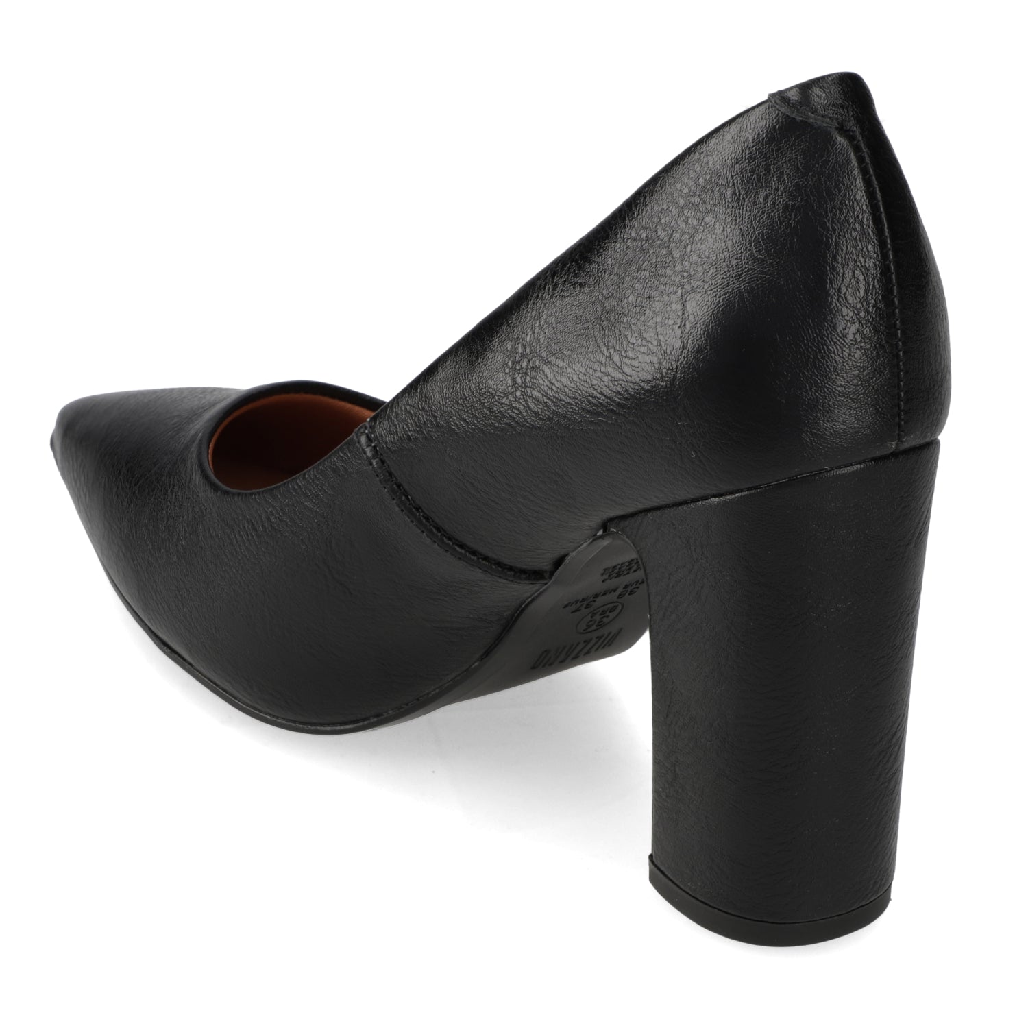 Taco Ancho 10 cm Negro Vizzano 34 / Negro