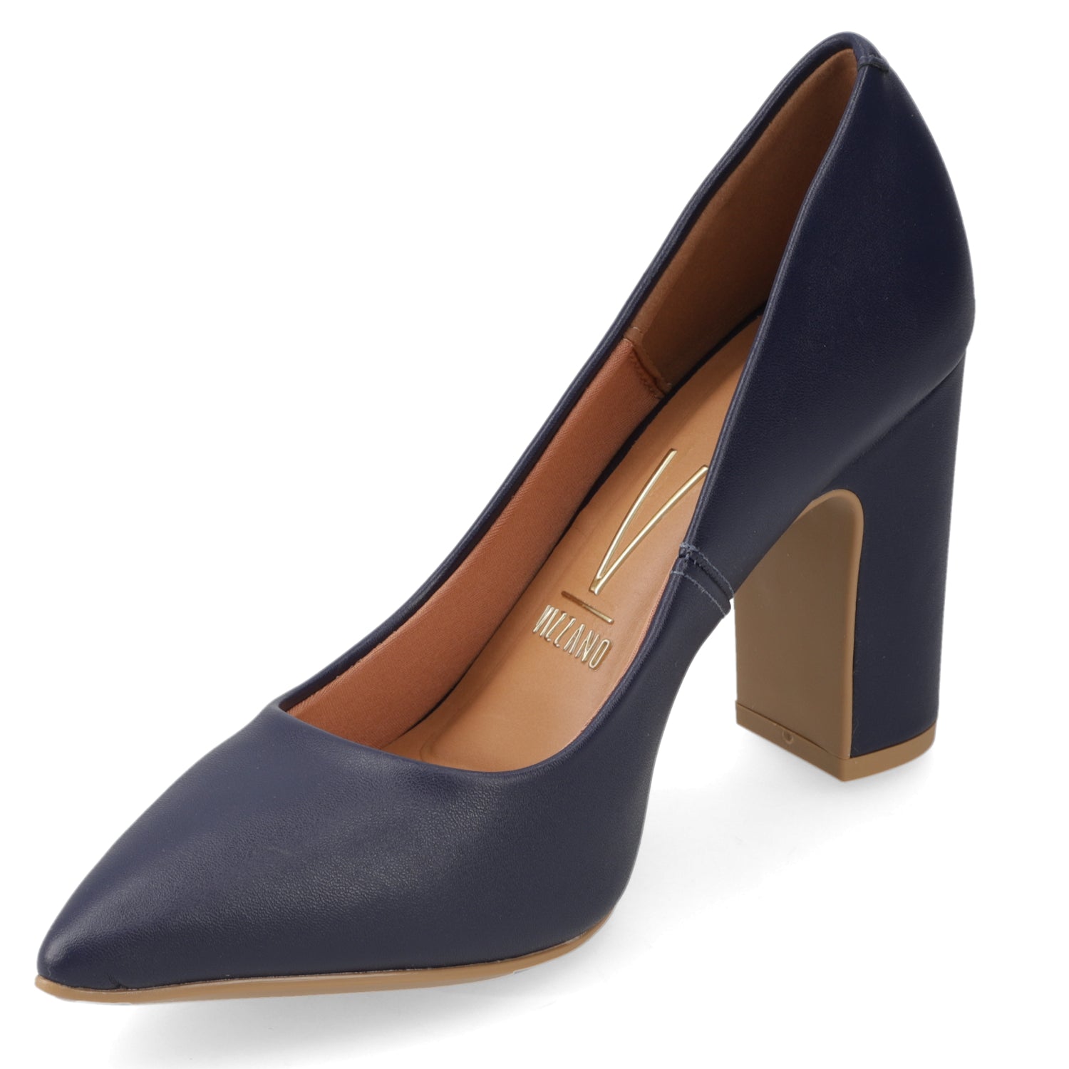 Taco Ancho Azul 34 / Azul Marino