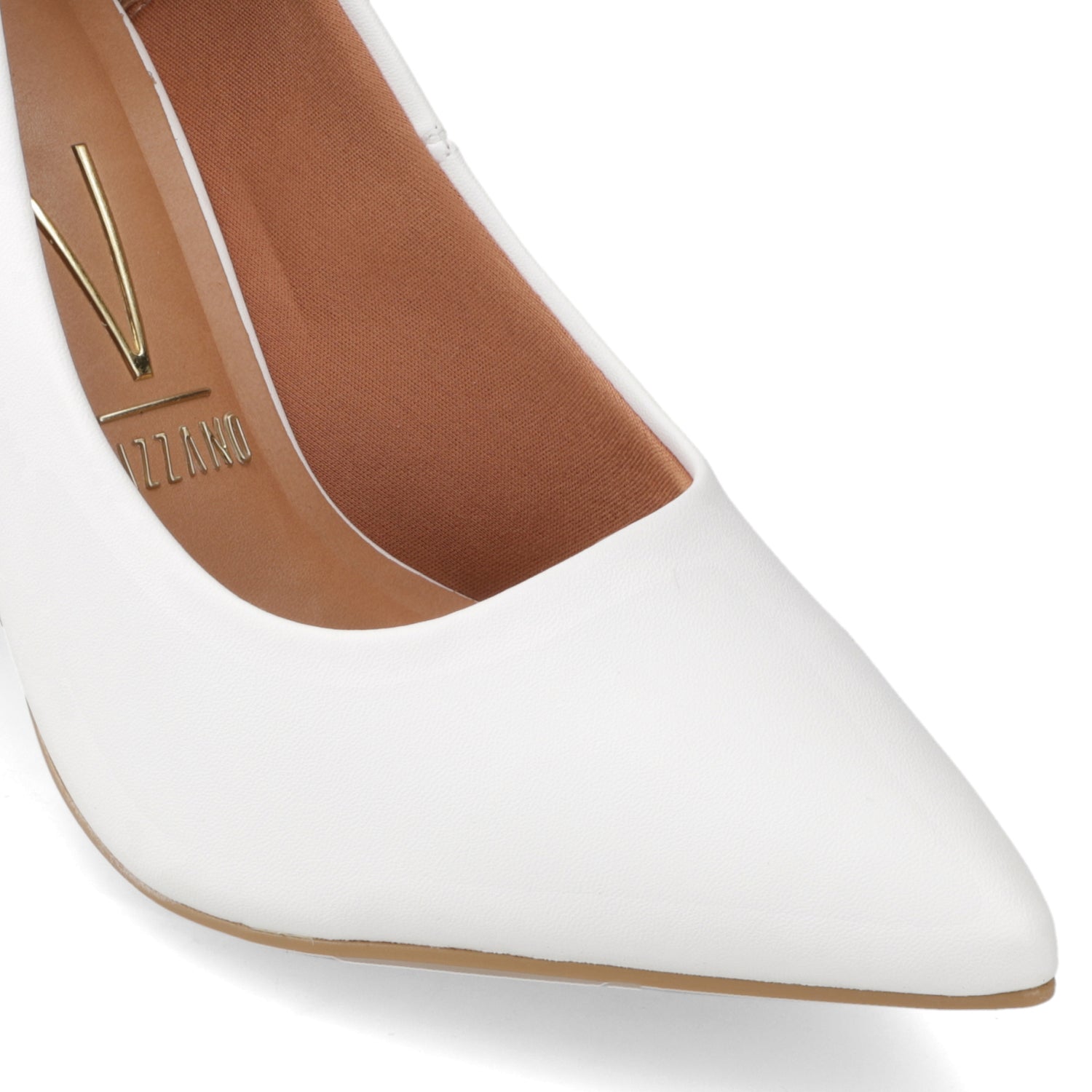 Taco Ancho Eco Cuero Blanco 35 / Blanco