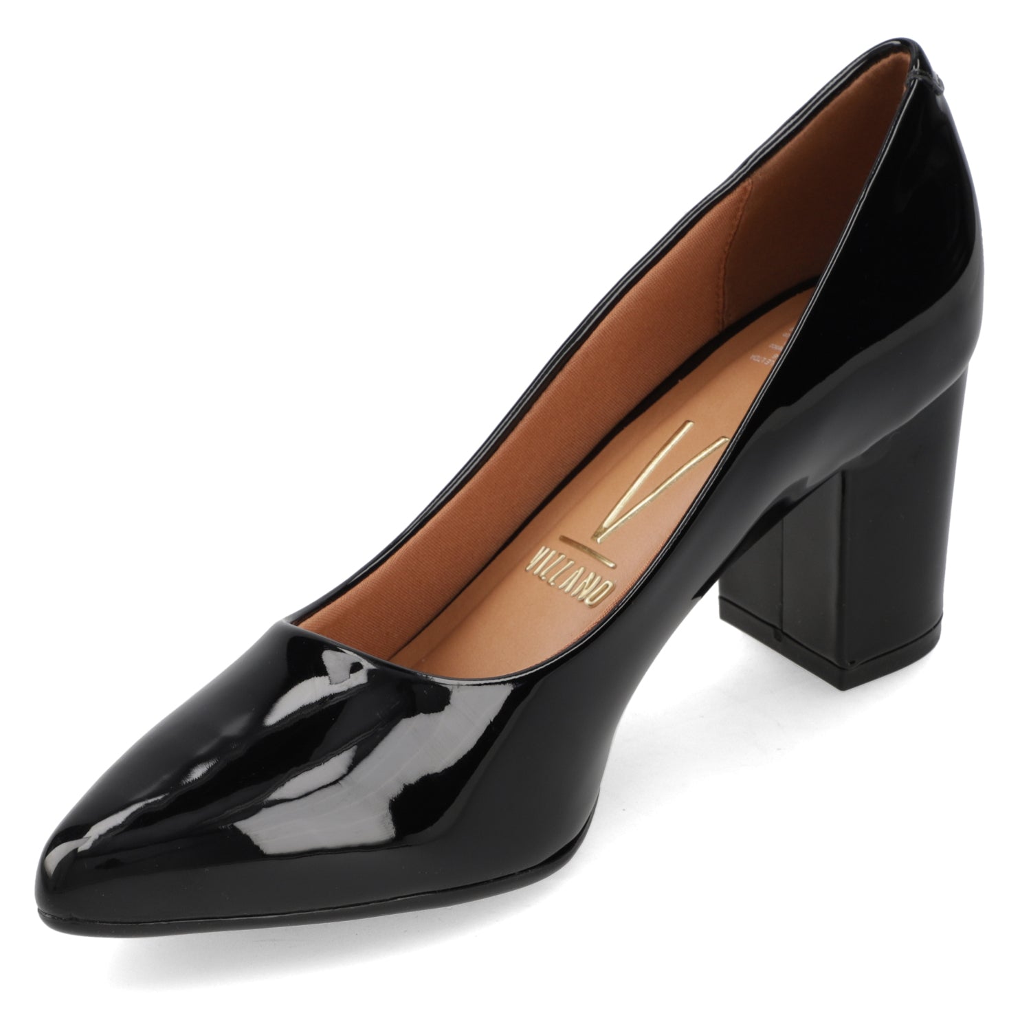 Taco Ancho 7 cm Negro Vizzano 35 / Negro