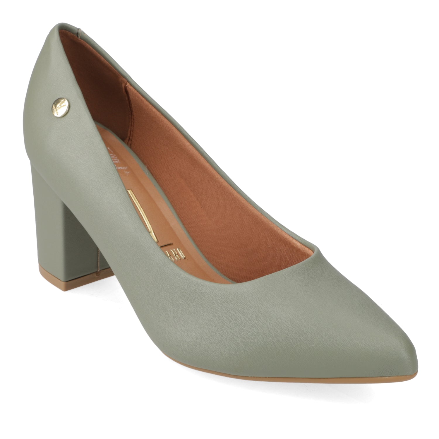 Taco Ancho 7 cm Verde Vizzano 35 / Verde