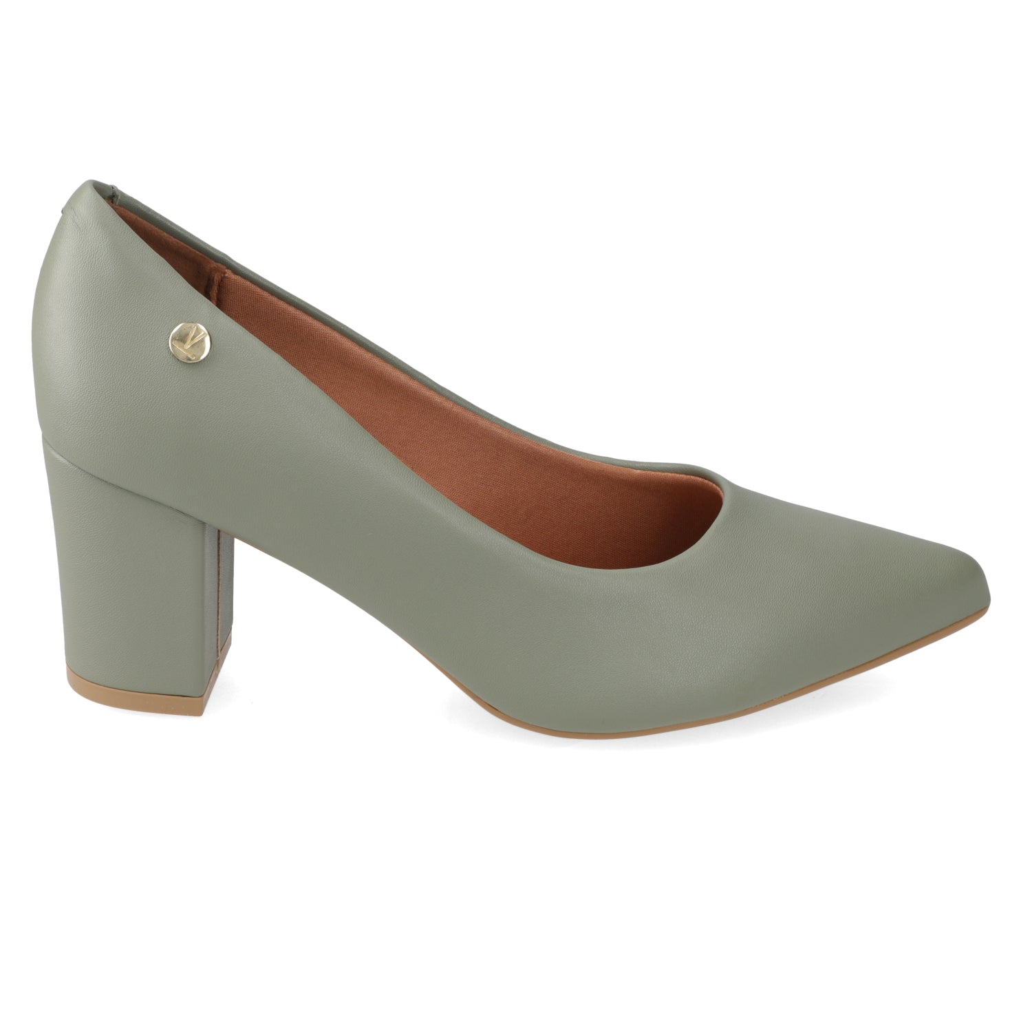 Taco Ancho 7 cm Verde Vizzano 35 / Verde