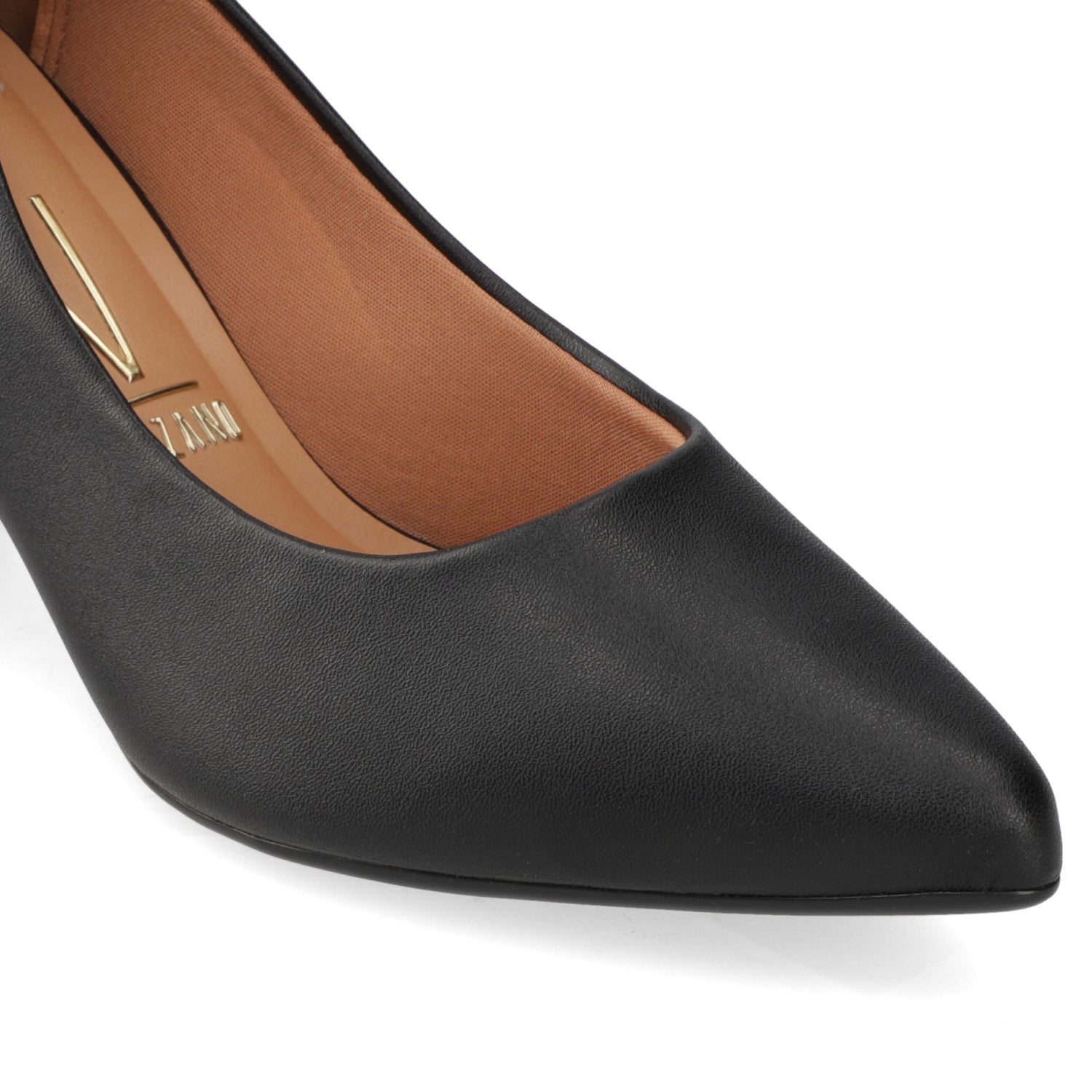 Taco Cuadrado Eco Cuero Negro 35 / Negro