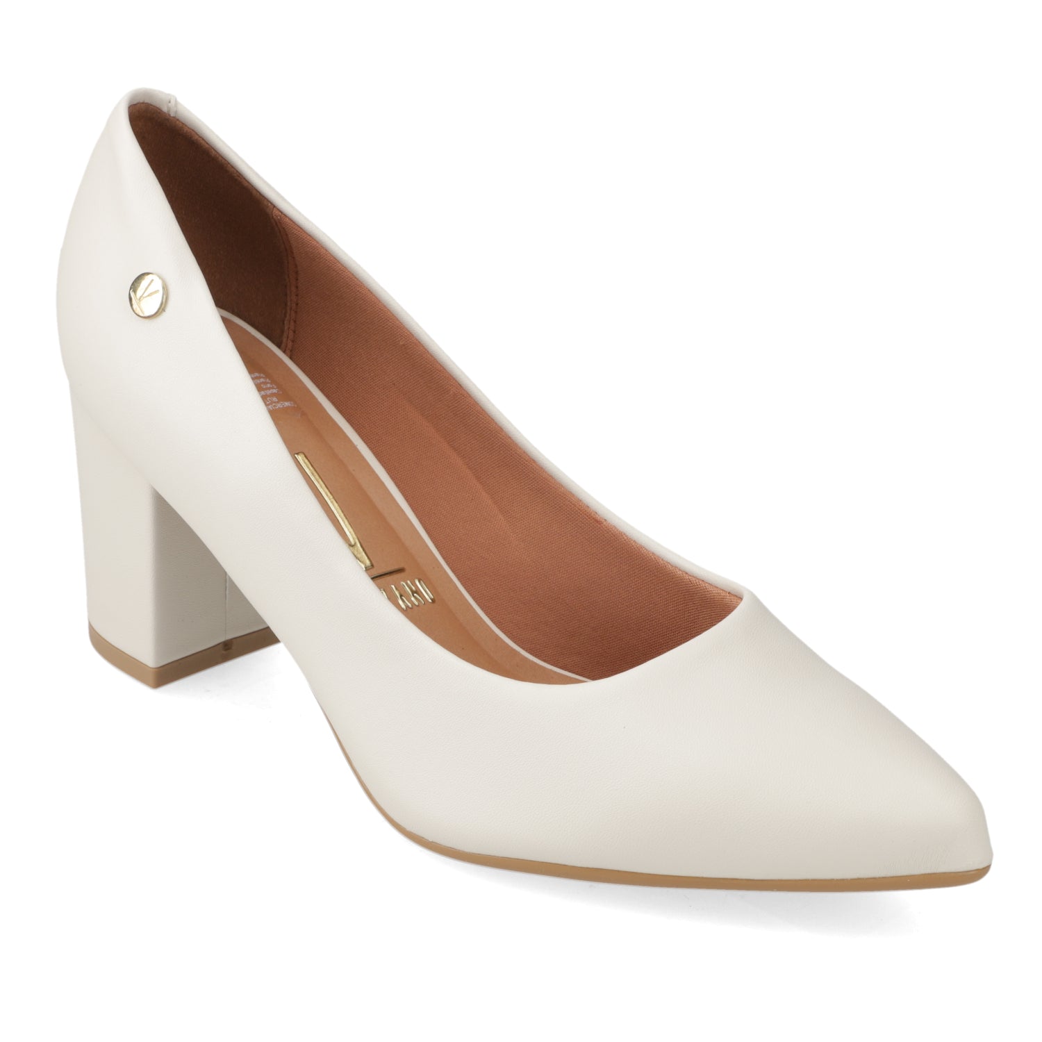 Taco Ancho 7 cm Blanco Vizzano 35 / Blanco