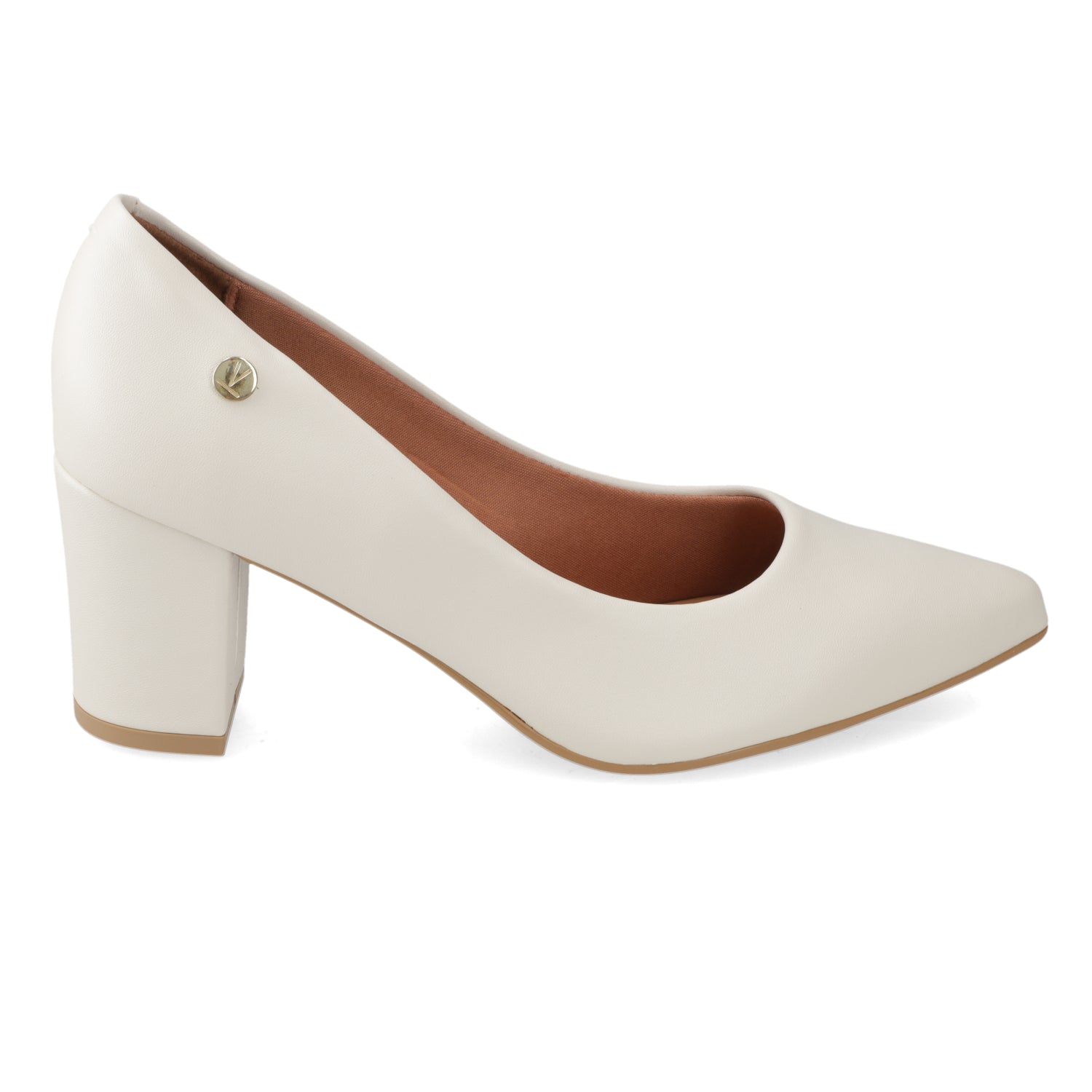 Taco Ancho 7 cm Blanco Vizzano 35 / Blanco