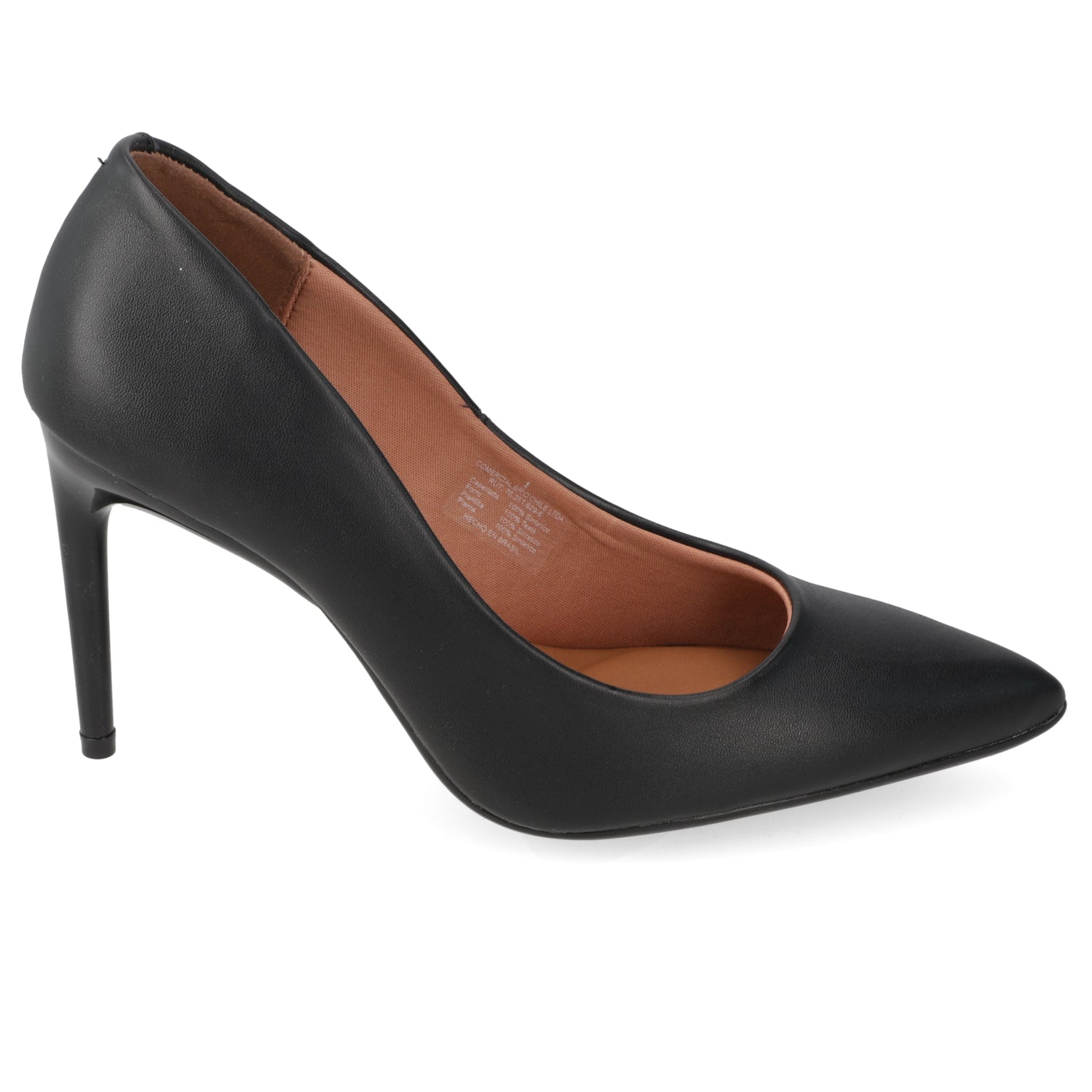 Stiletto Taco Aguja Negro