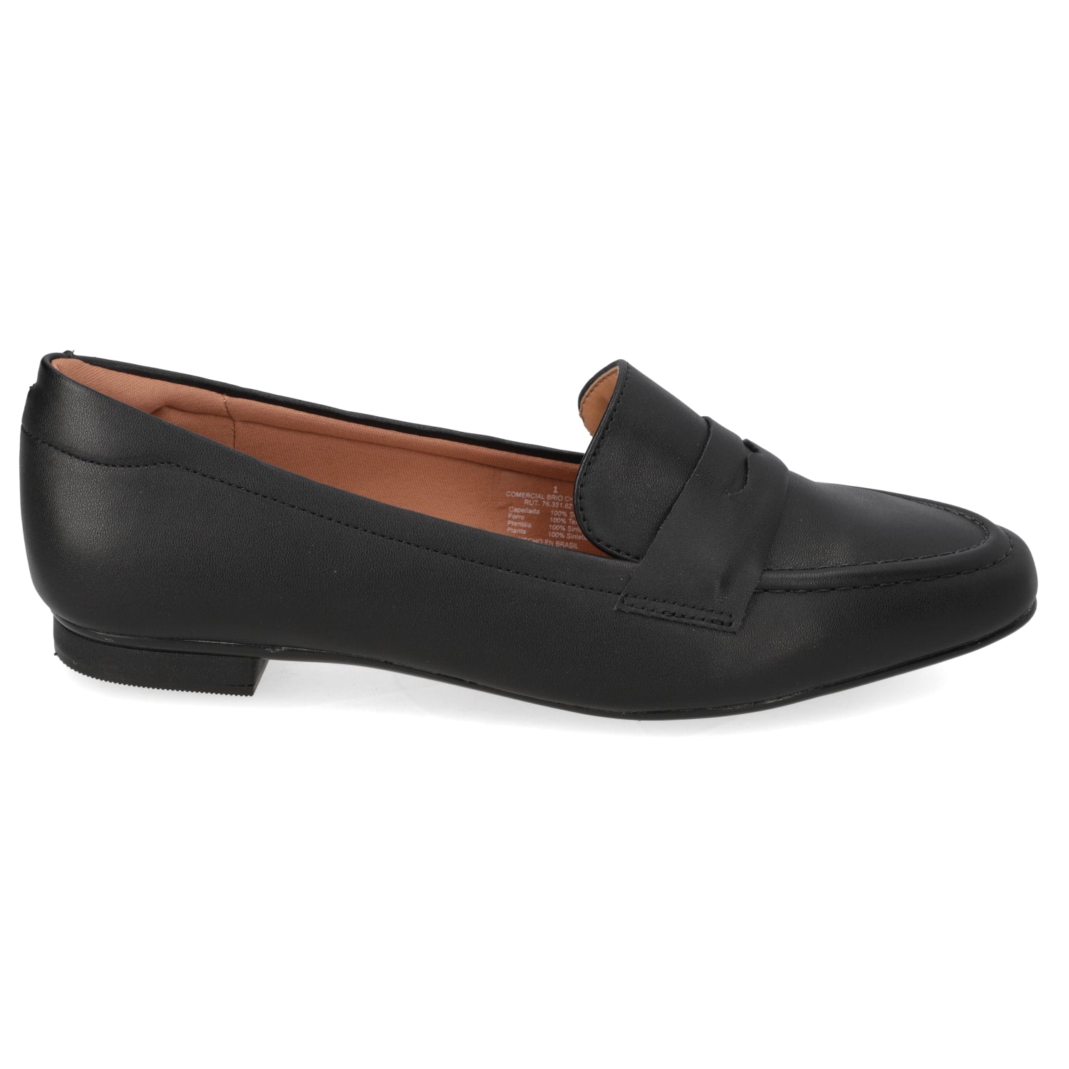 Ballerina Eco Cuero Negro 35 / Negro